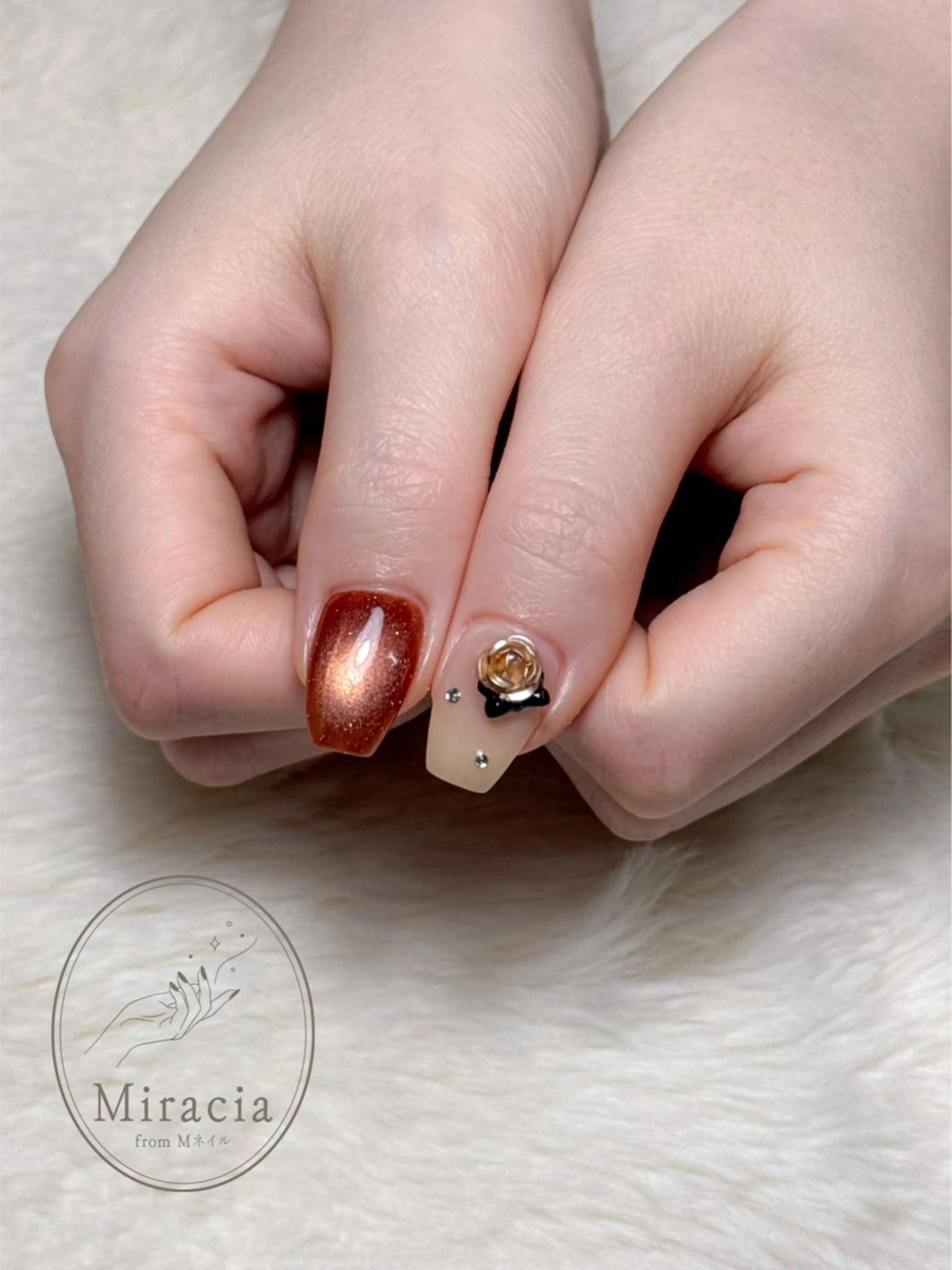 ネイル ハンドネイル Miracia from Mネイル所属・Miracia 【TORINO】のネイルデザイン