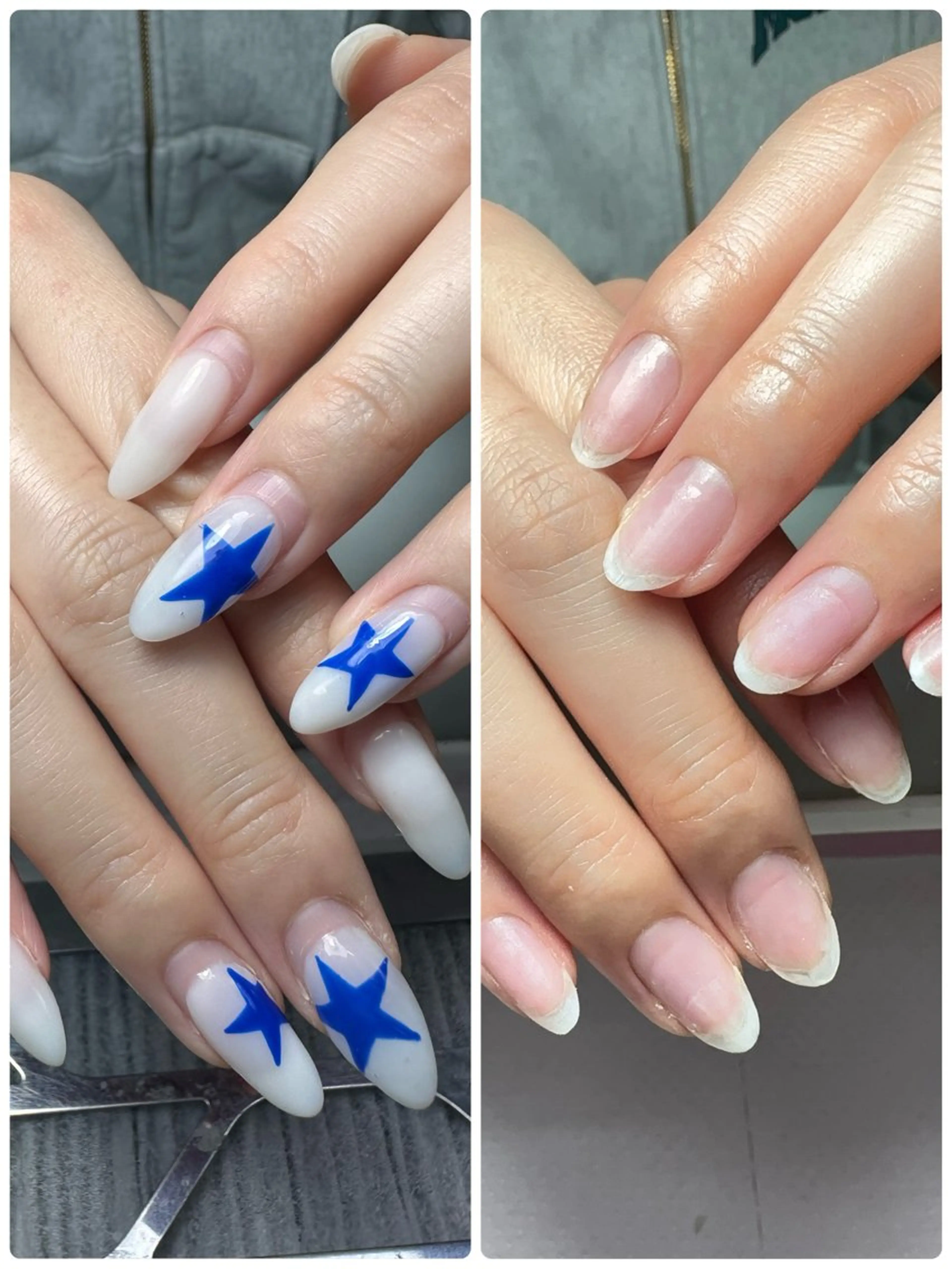 ネイル アートネイル オーロラネイル ガーリー キラキラネイル 韓国ネイル オフのみ(ネイル) Minami Nailsのネイルデザイン