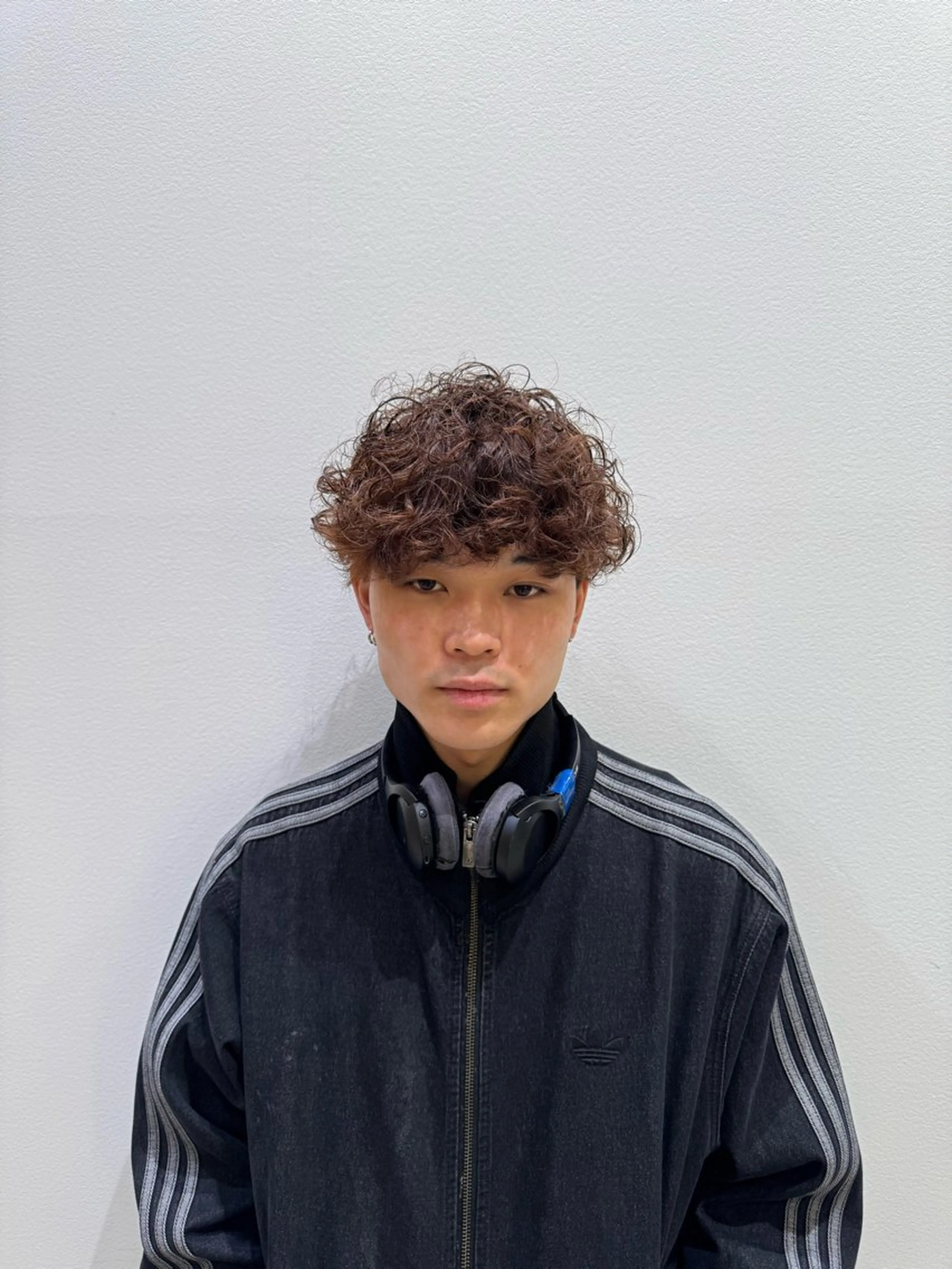 パーマ パーマ パーマモデル募集 /梅田/宿谷真那斗のヘアスタイル