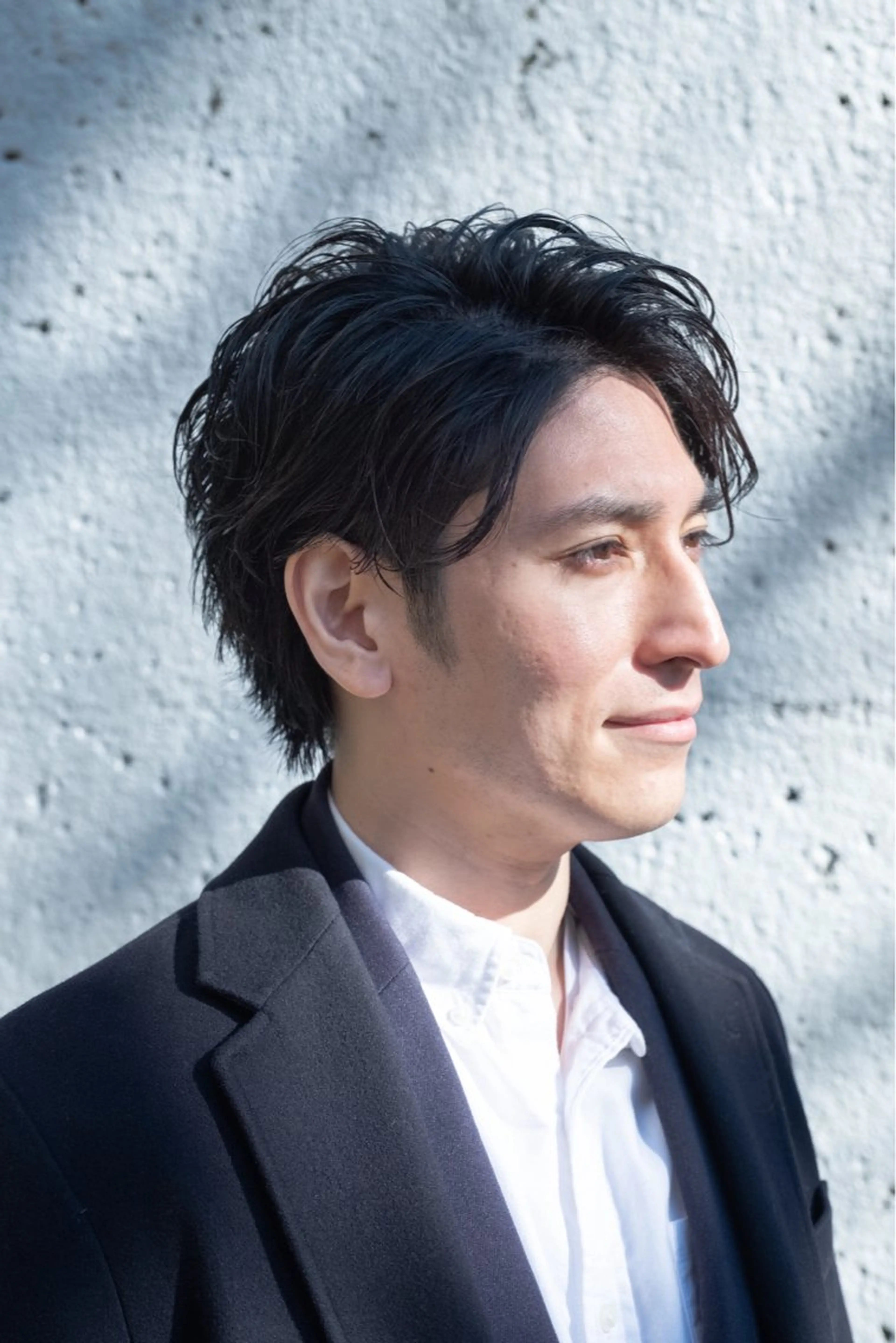 ショート くせ毛 ショートヘア 原 康之のヘアスタイル