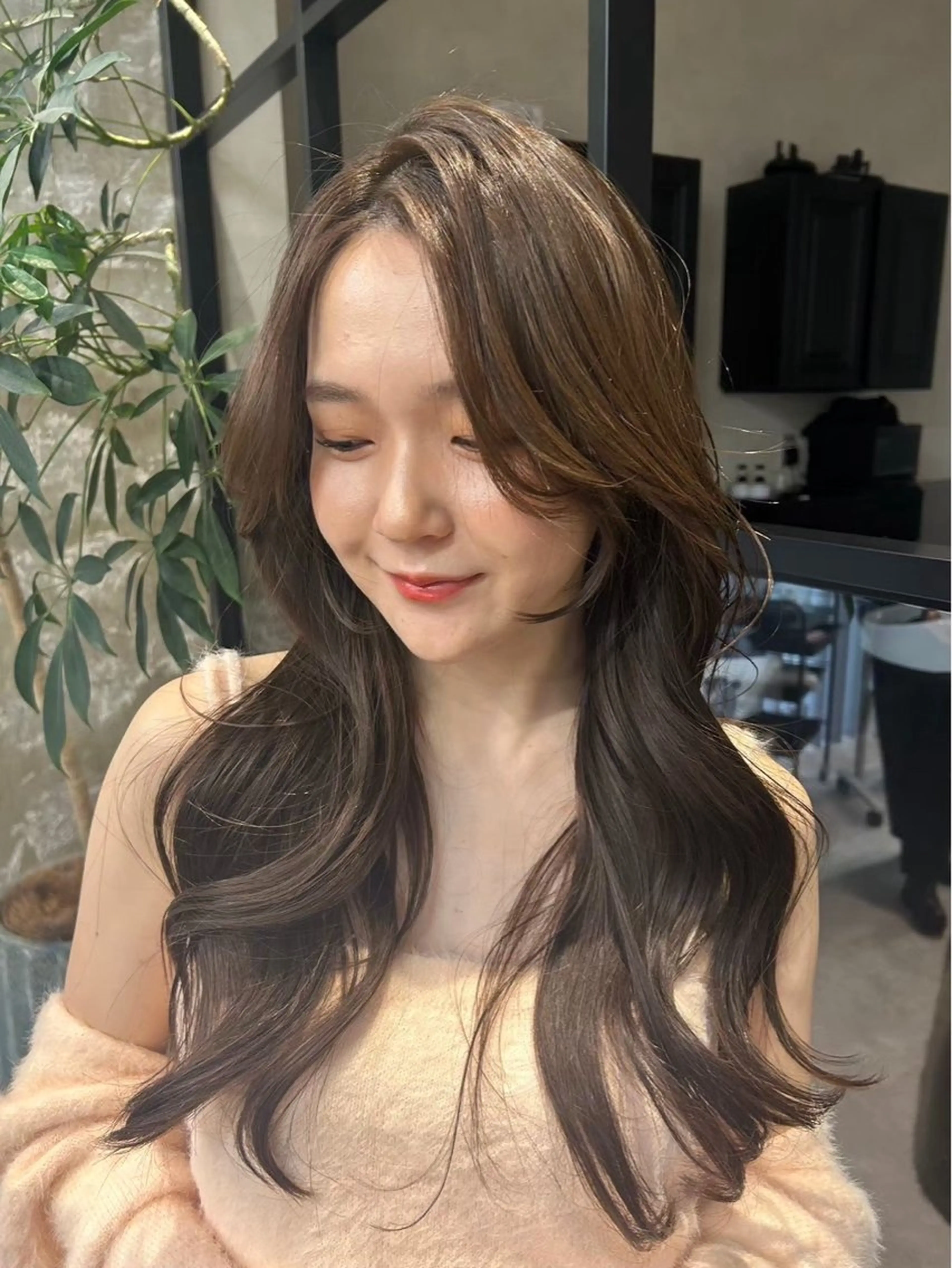 ロング カラー ヘアアレンジ 艶カラー/縮毛矯正 /髪質改善/はるたのヘアスタイル