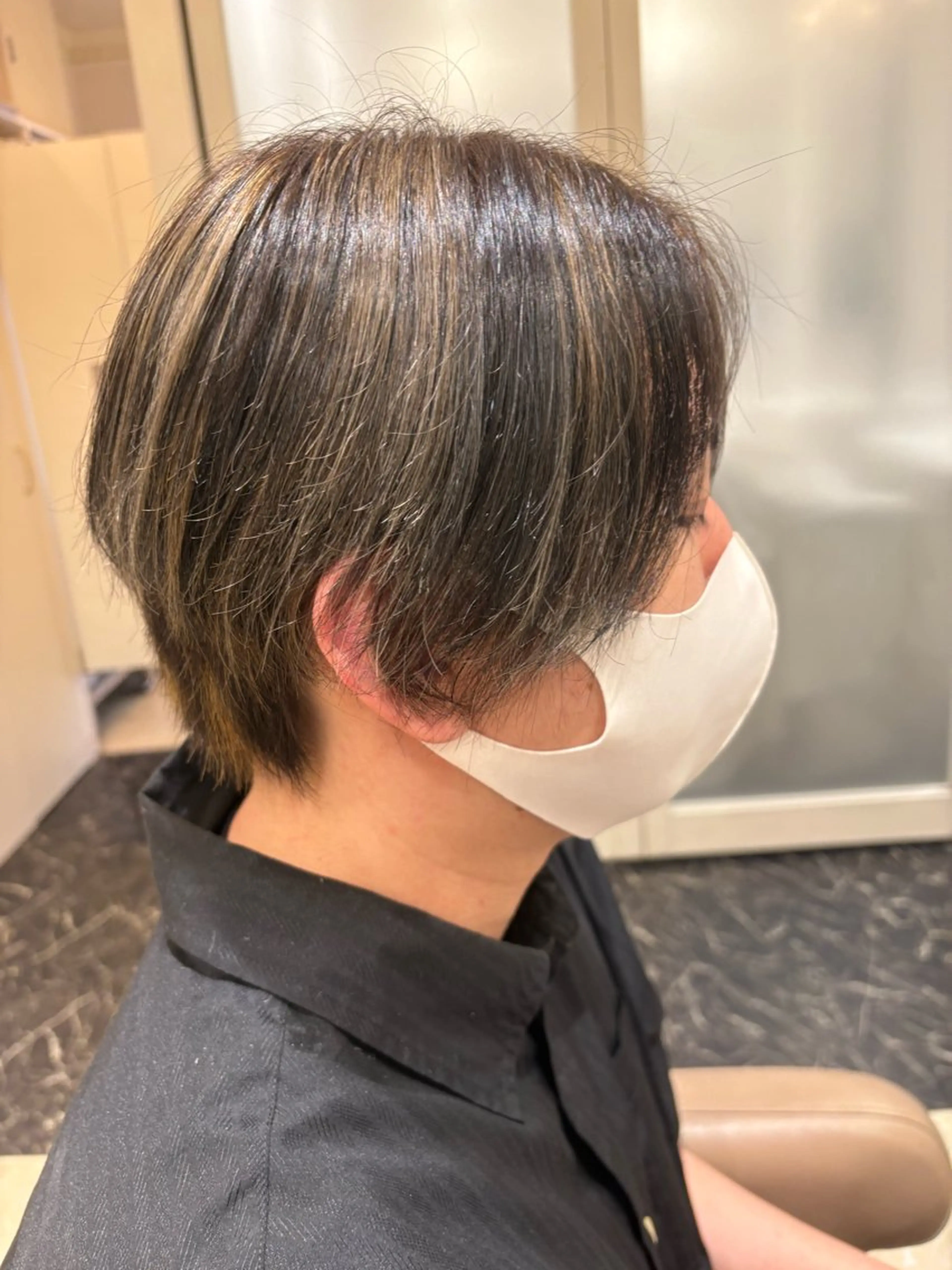 メンズ 髪質改善カラー なーこ💖🌈のヘアスタイル