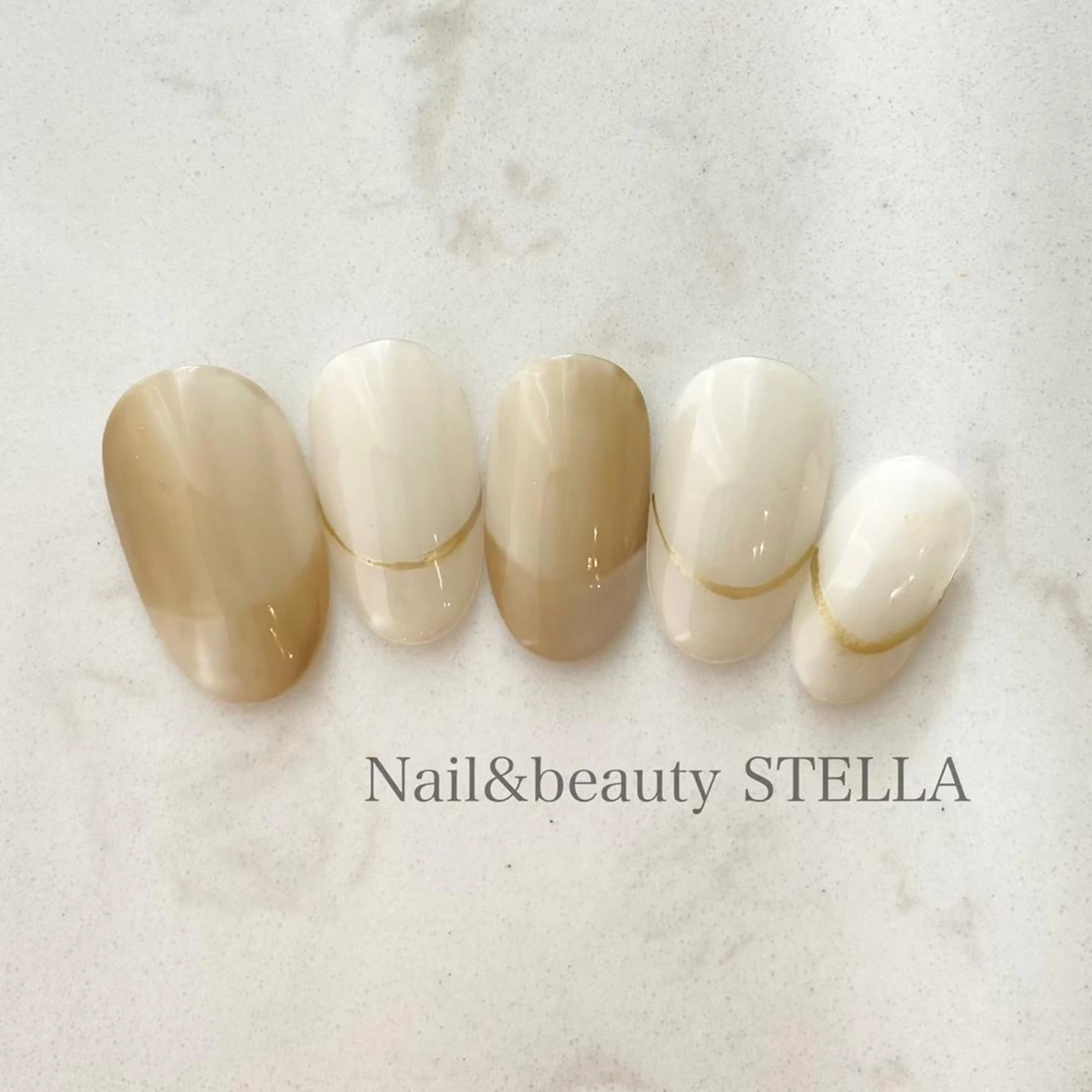 ネイル フレンチネイル オンブレフレンチ STELLA harunaのネイルデザイン