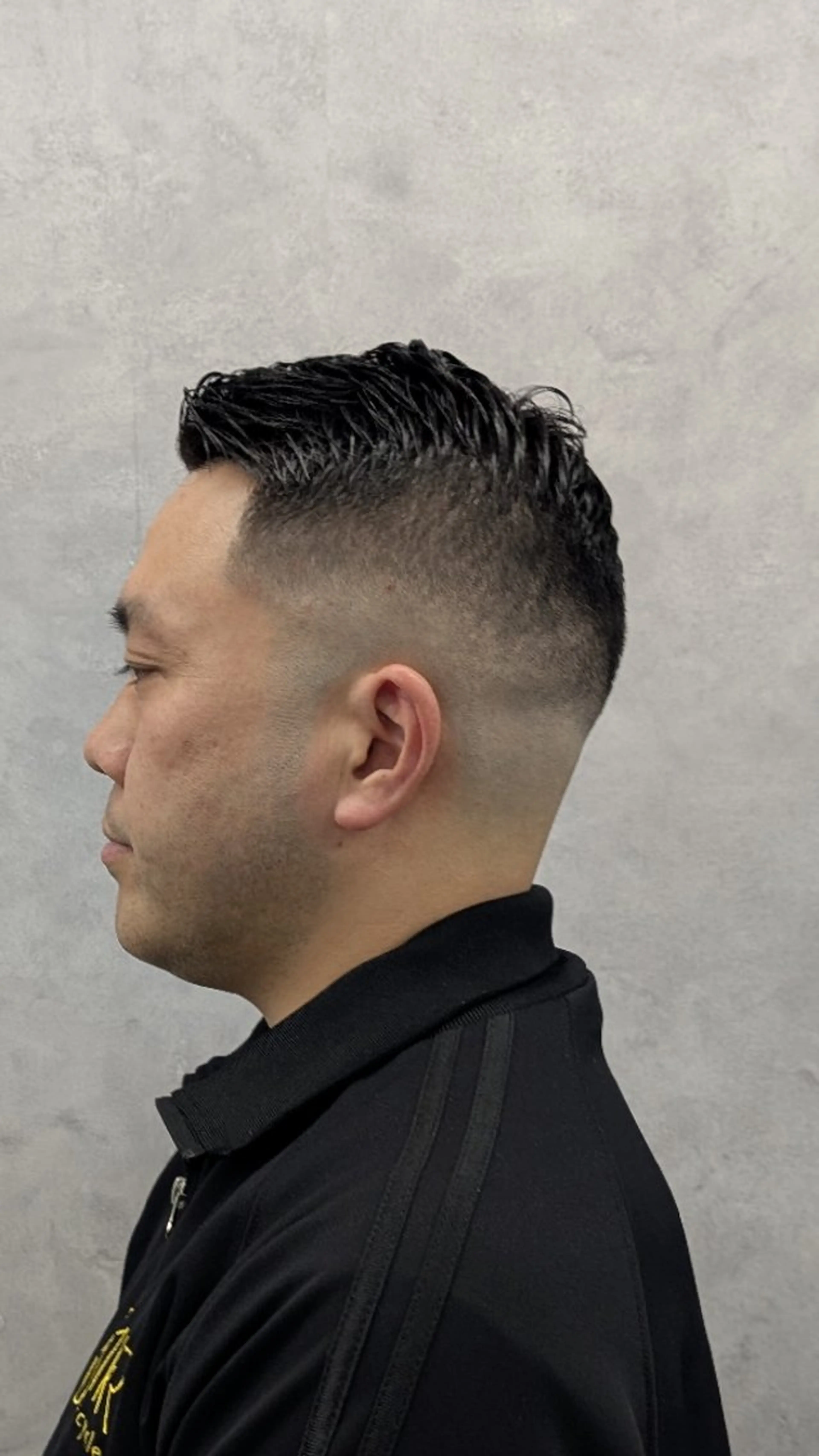 メンズ ショート パーマ特化 スタイリスト石田のヘアスタイル