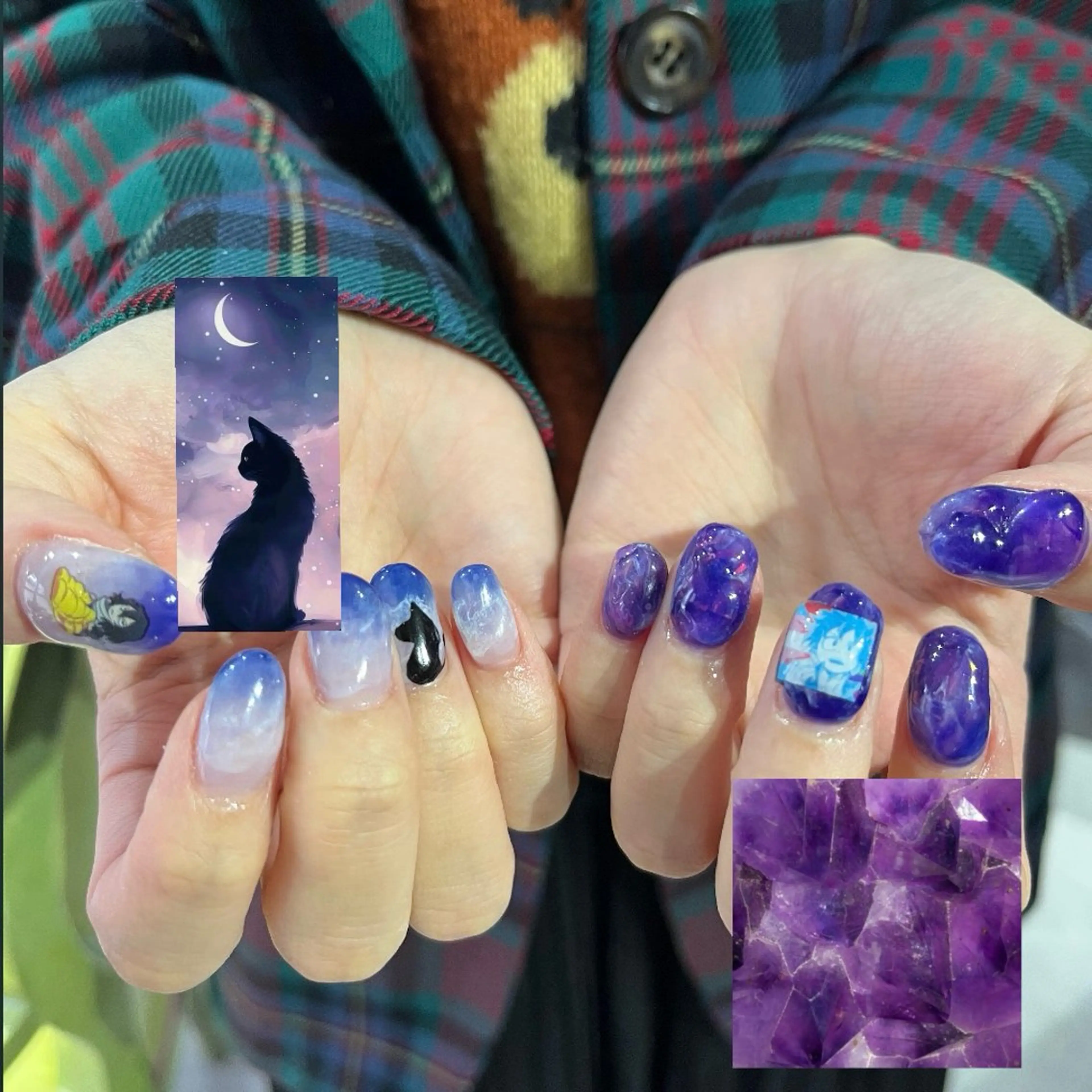 ネイル 小川 柚香のネイルデザイン