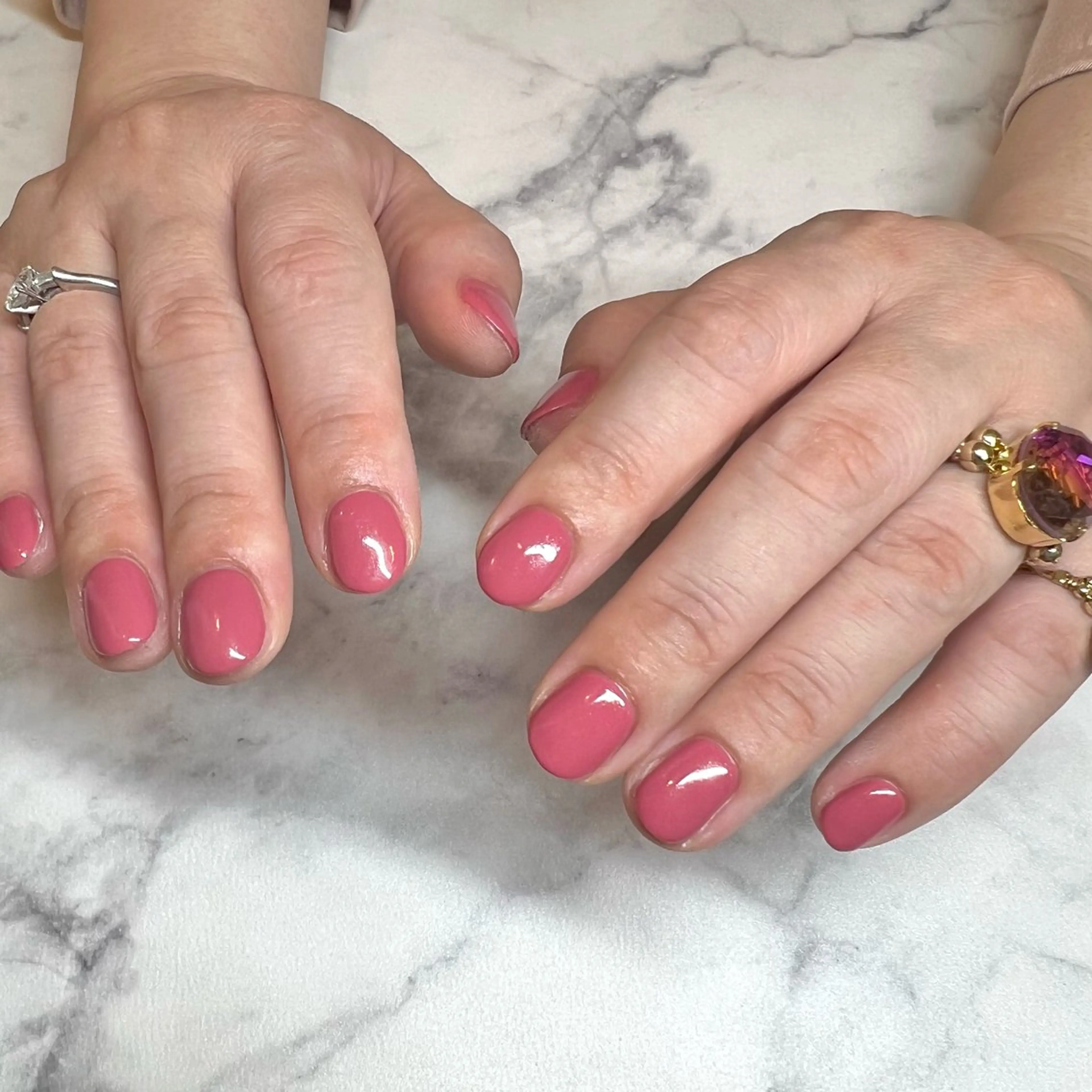 ネイル ワンカラーネイル フットネイル ながやま ちえのその他イメージ