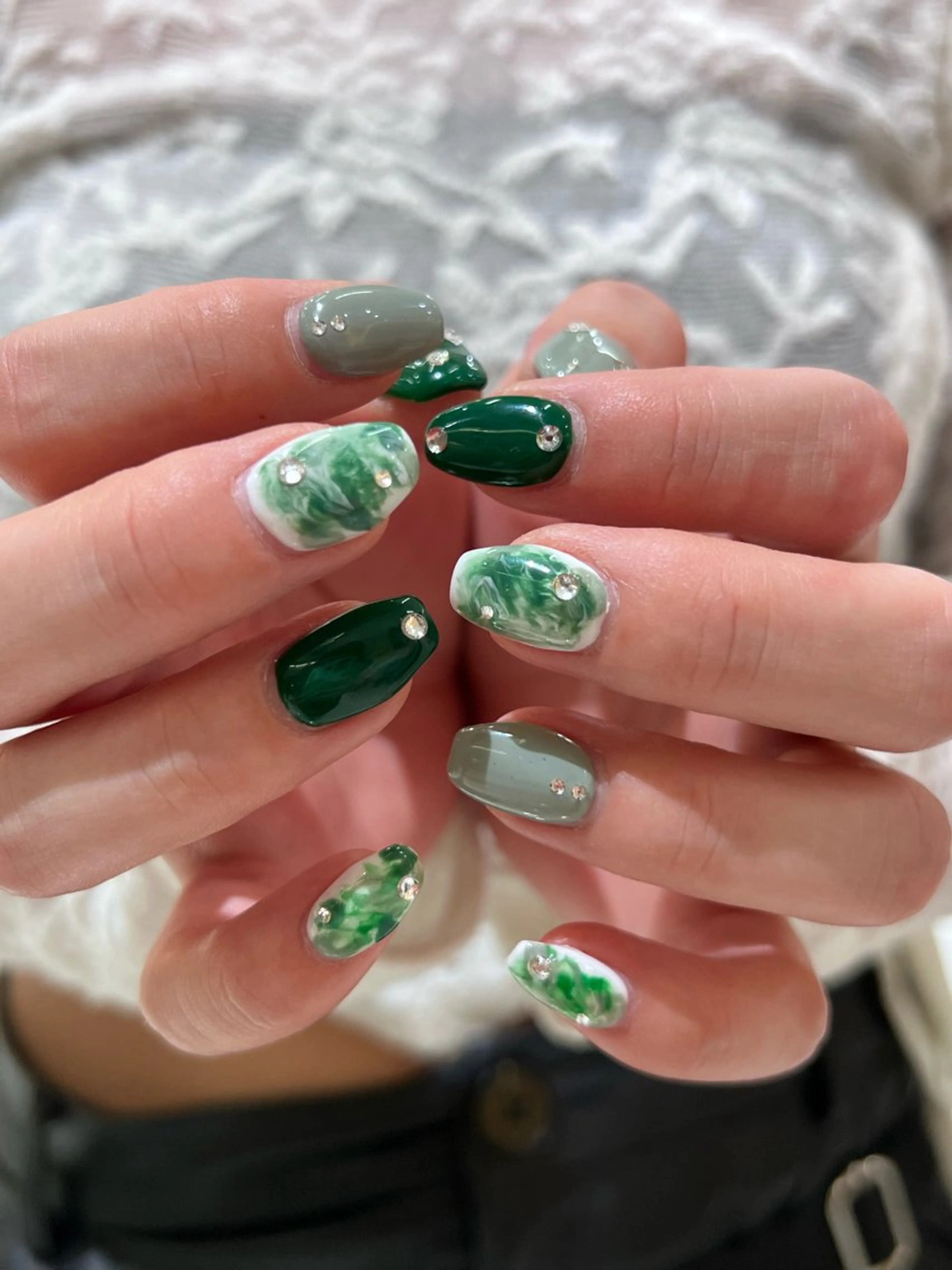 ネイル カット パーマ 酸性ストレート人気 No,1/カスミ🩰のヘアスタイル