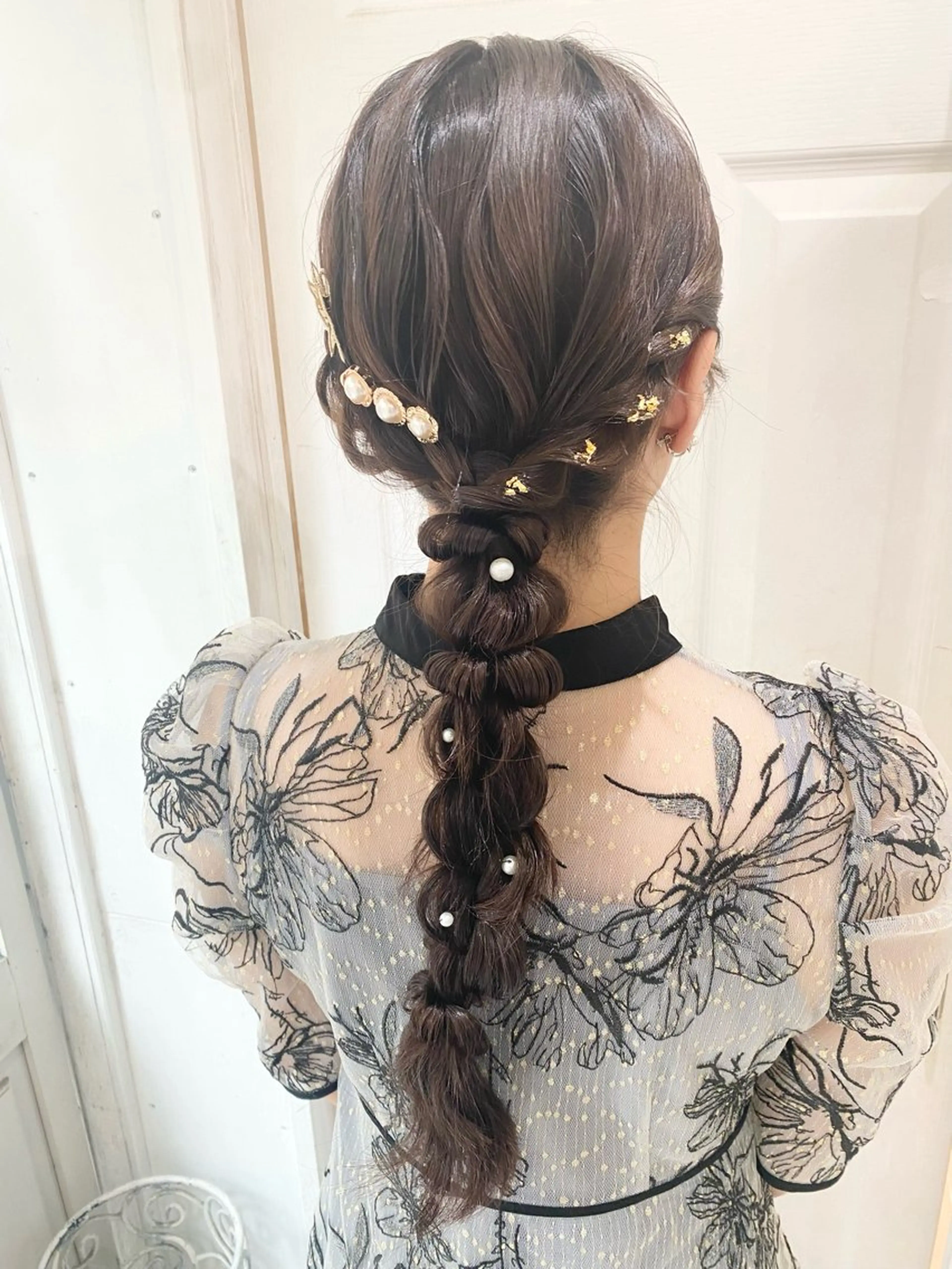 ヘアアレンジ ヘアセット uros.所属・uros.中目黒 moekaのヘアスタイル