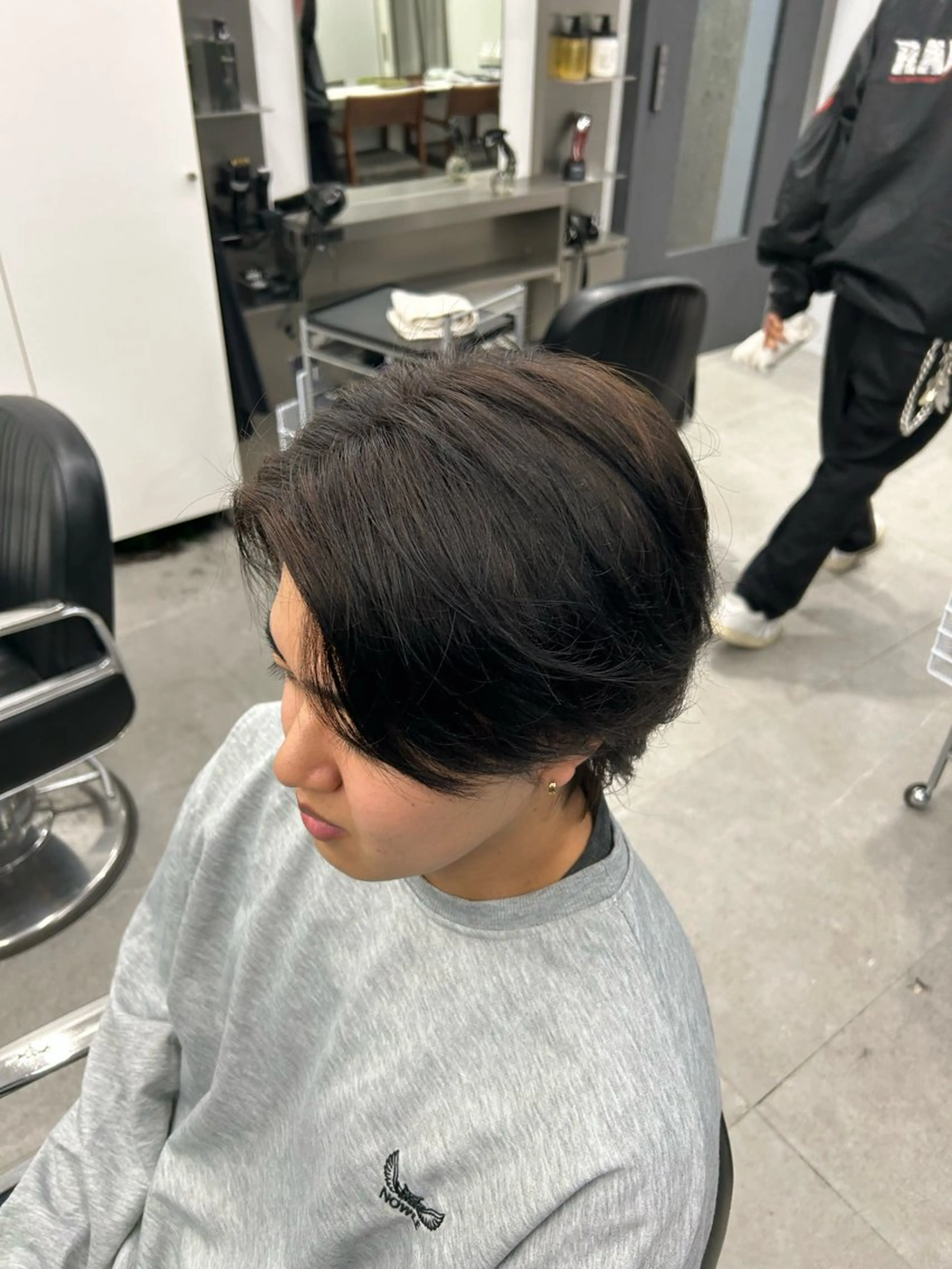 ショート カラー メンズ 與那嶺 紘のヘアスタイル