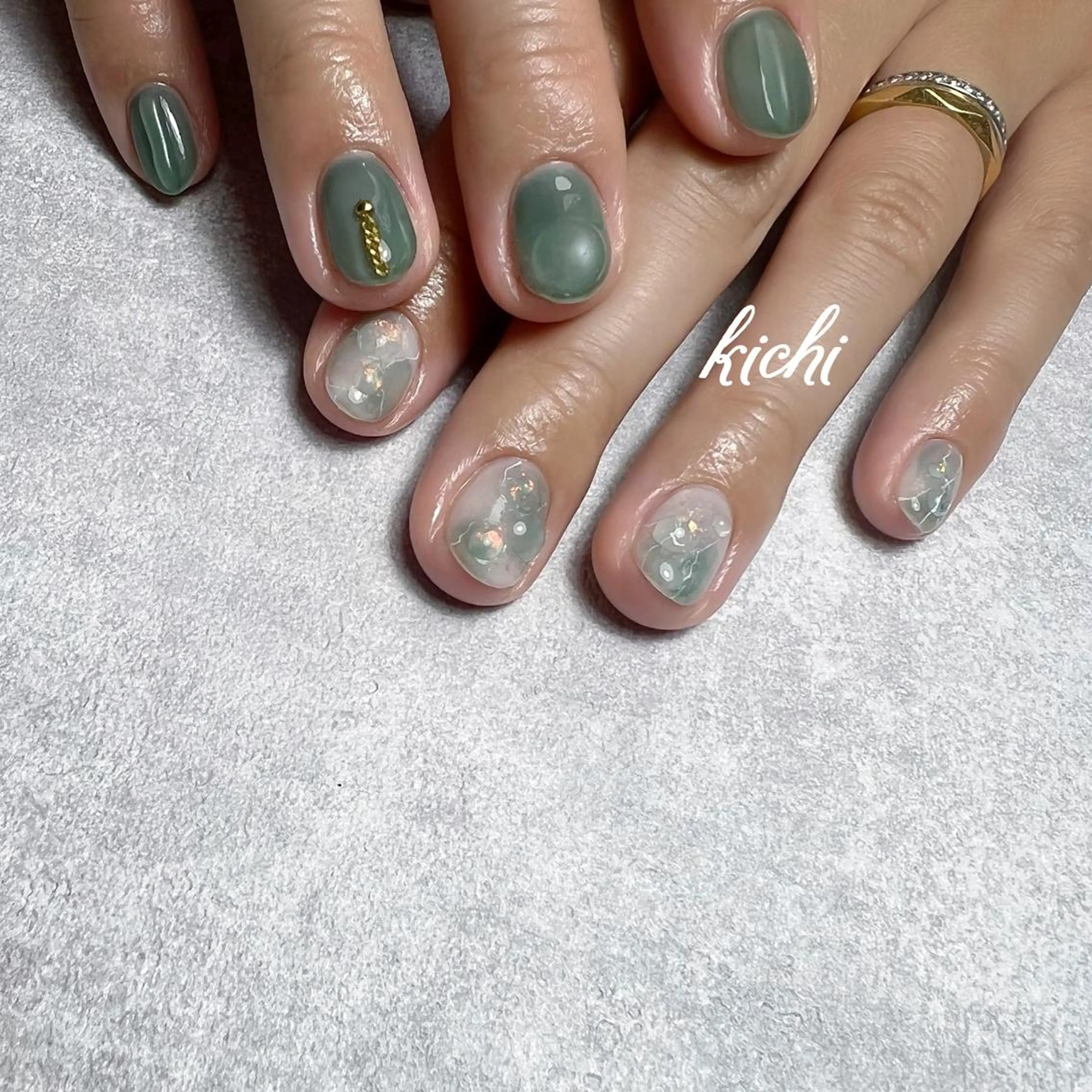ネイル kichi･:* みじゅのネイルデザイン
