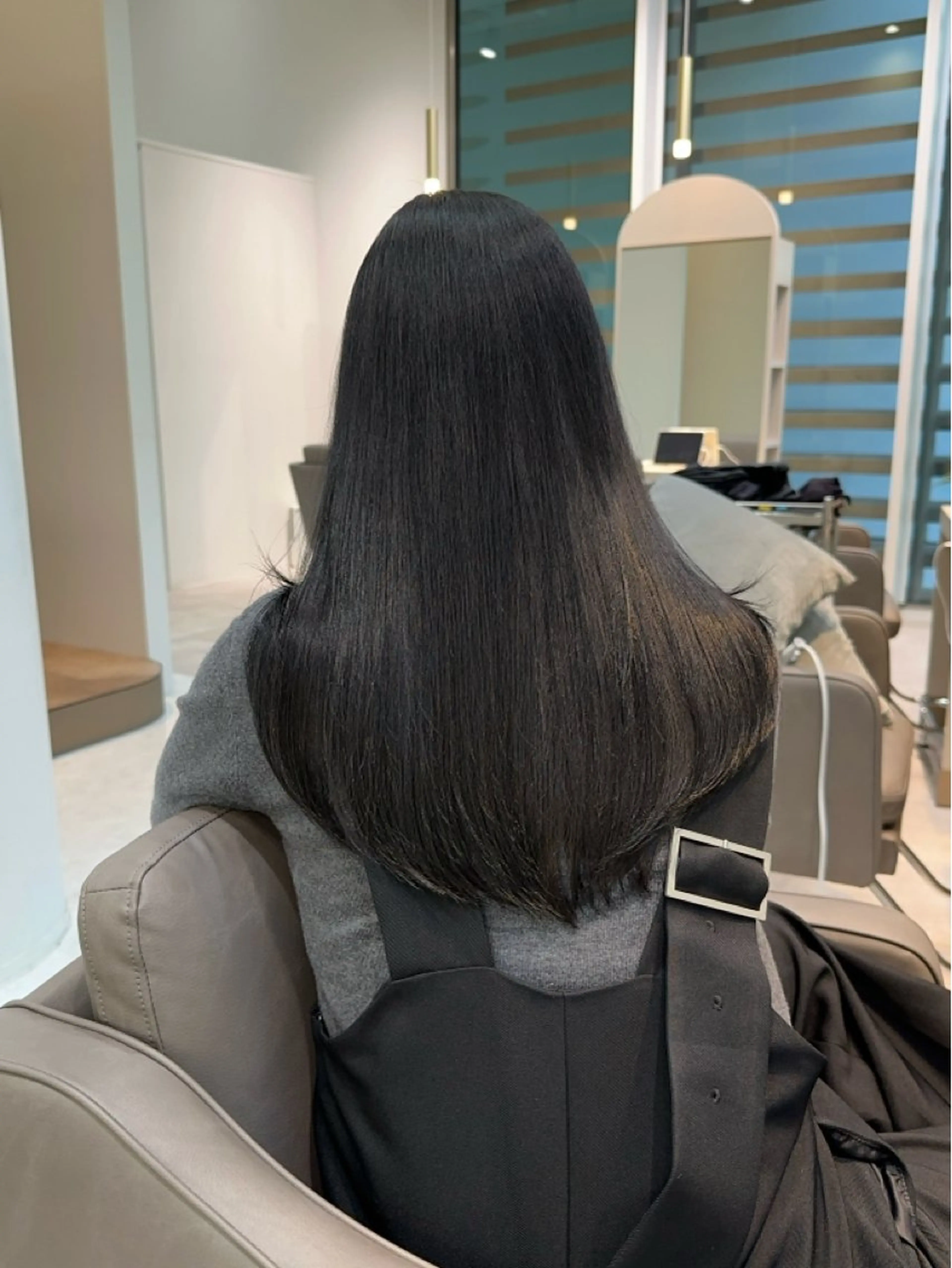 セミロング 髪質改善 多毛専門/ 酒井愛由のヘアスタイル