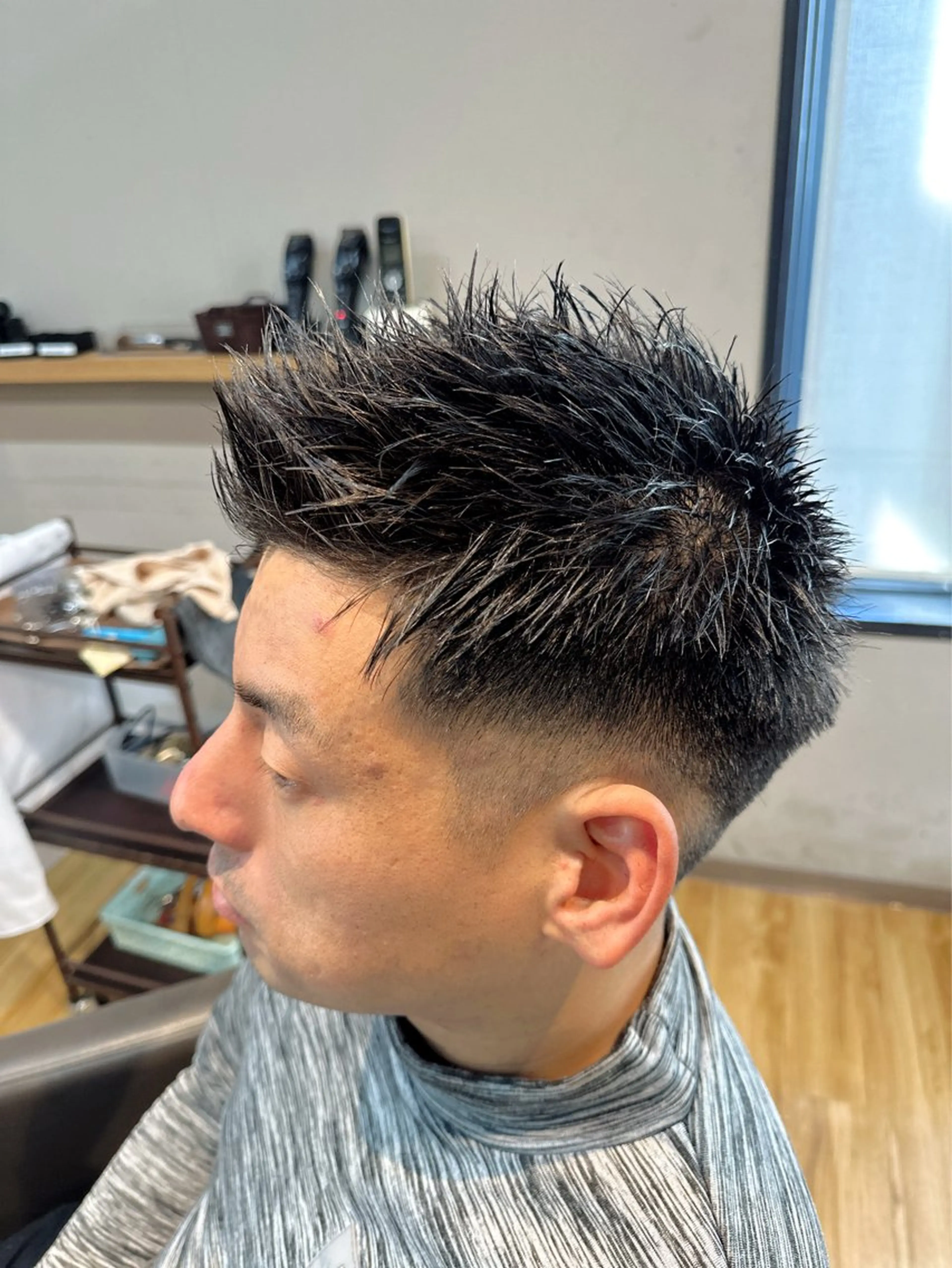 メンズ カット arika オケシ リョウダイのヘアスタイル