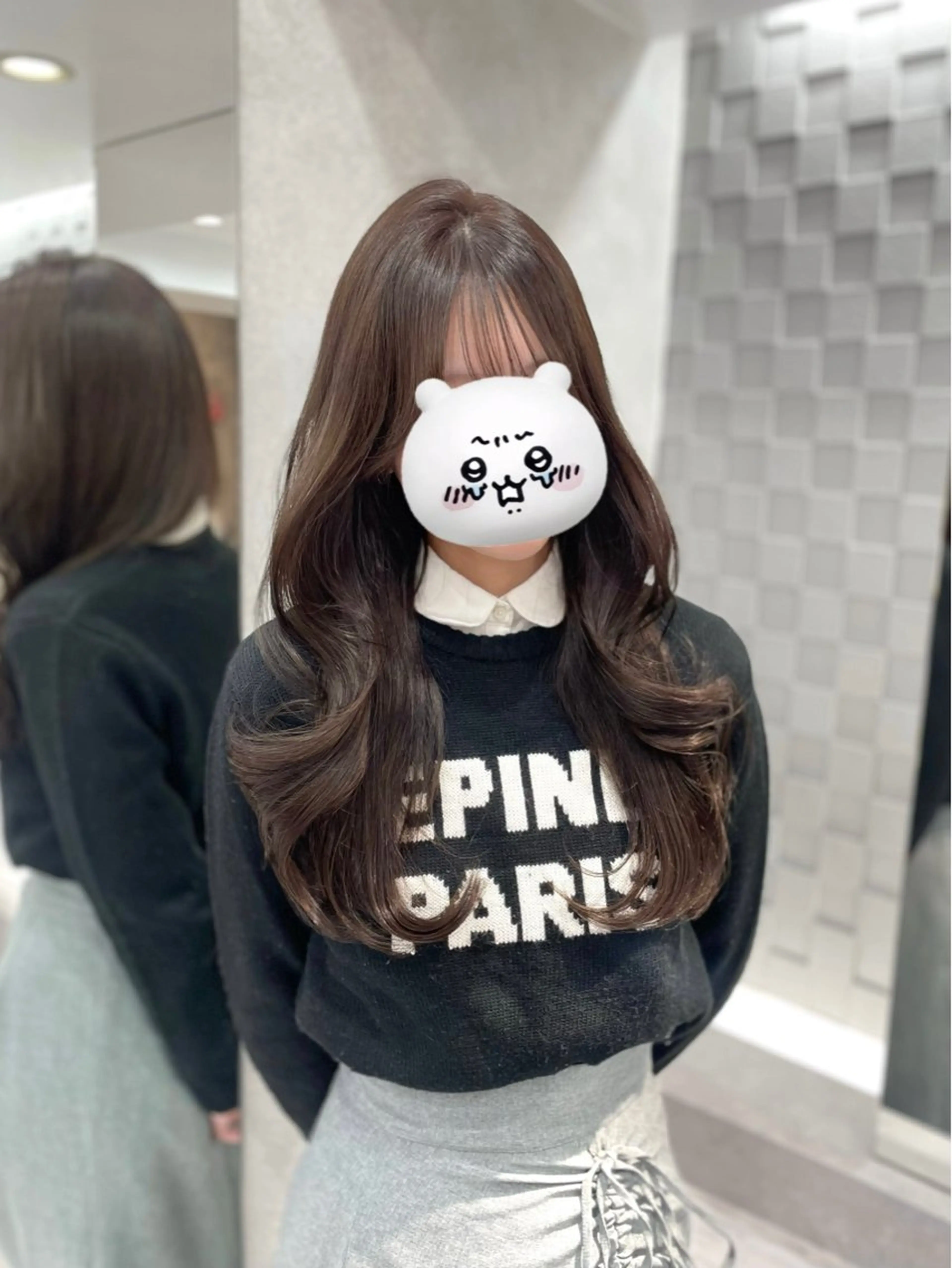 カラー 𝑿𝑬𝑵𝑨 𝐿𝑈𝑁𝐴のヘアスタイル