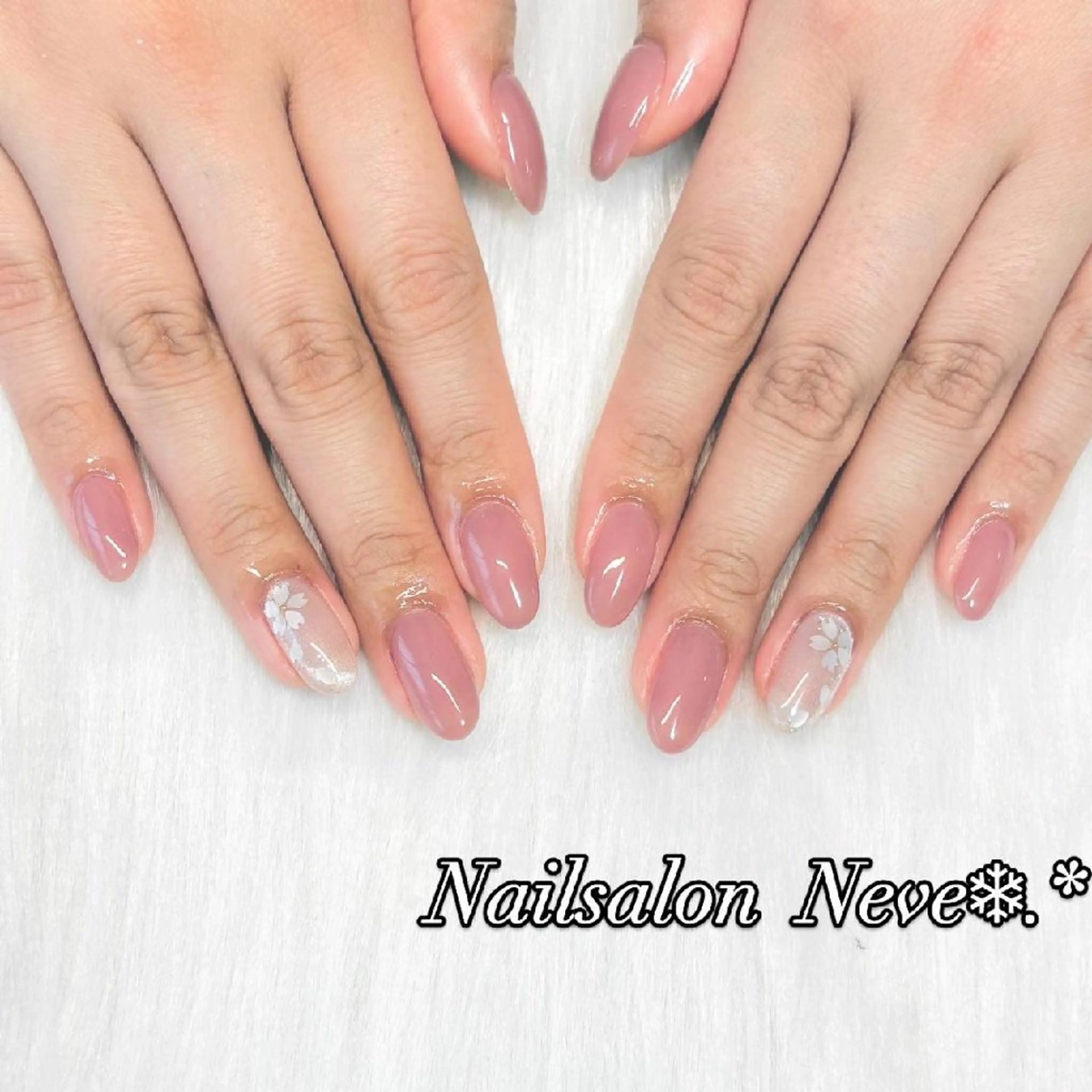 ネイル ハンドネイル Nailsalon Neve❄︎.*のネイルデザイン