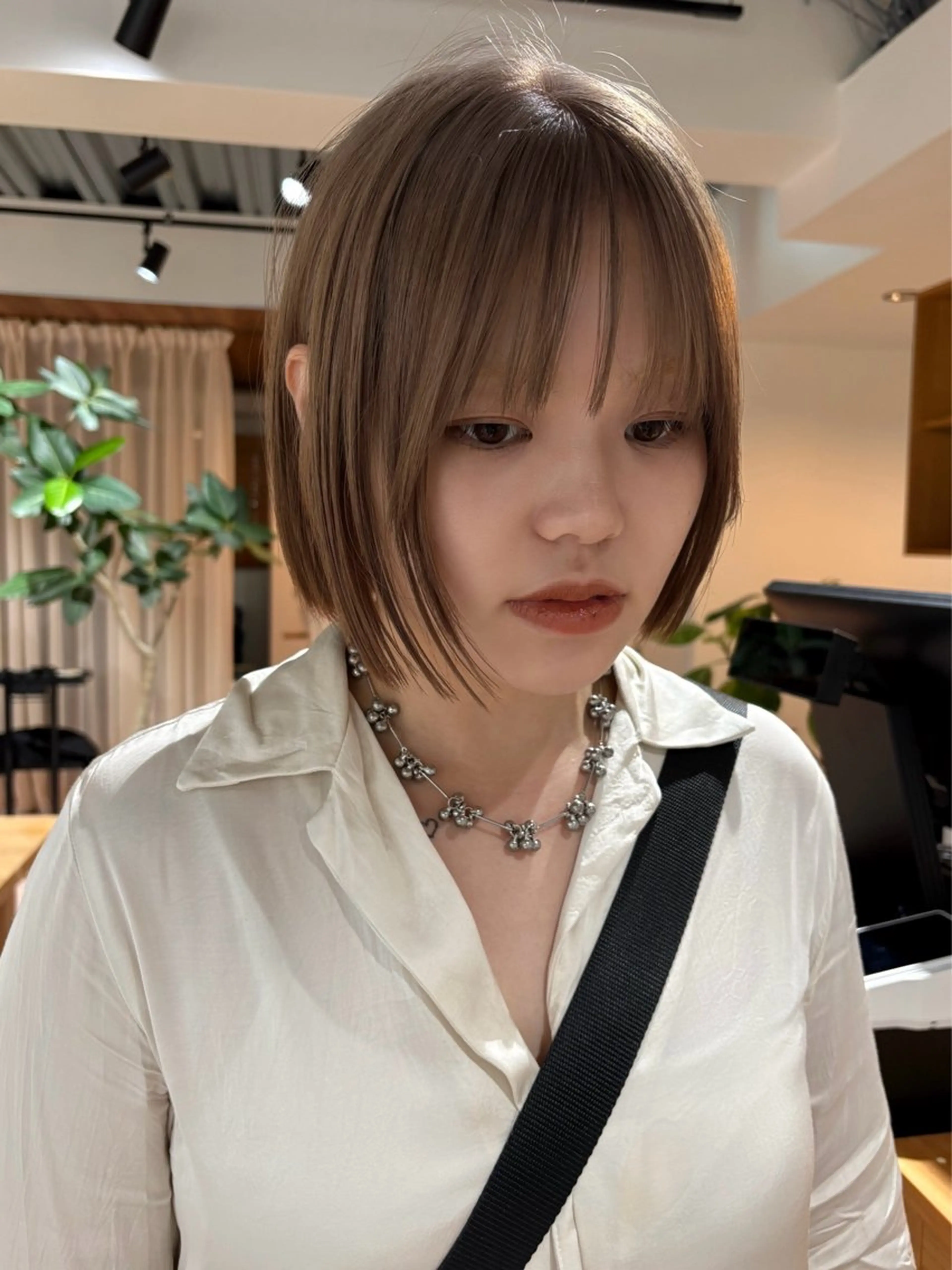 ミディアム ヘアカラー トリートメント iroha/ n.w.h🎀のヘアスタイル