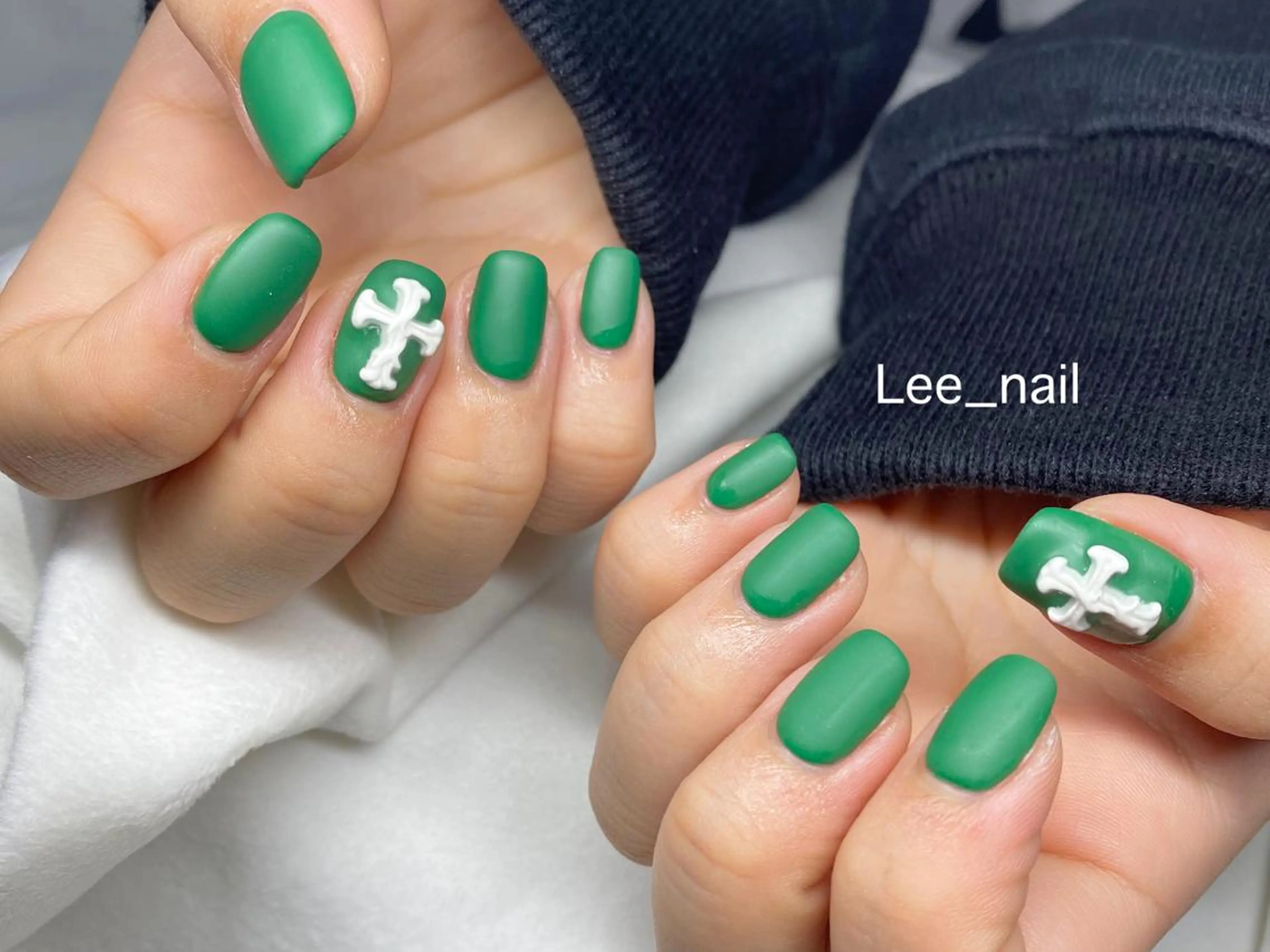 ネイル マットネイル ワンカラーネイル ハンドネイル Lee_ nailのネイルデザイン