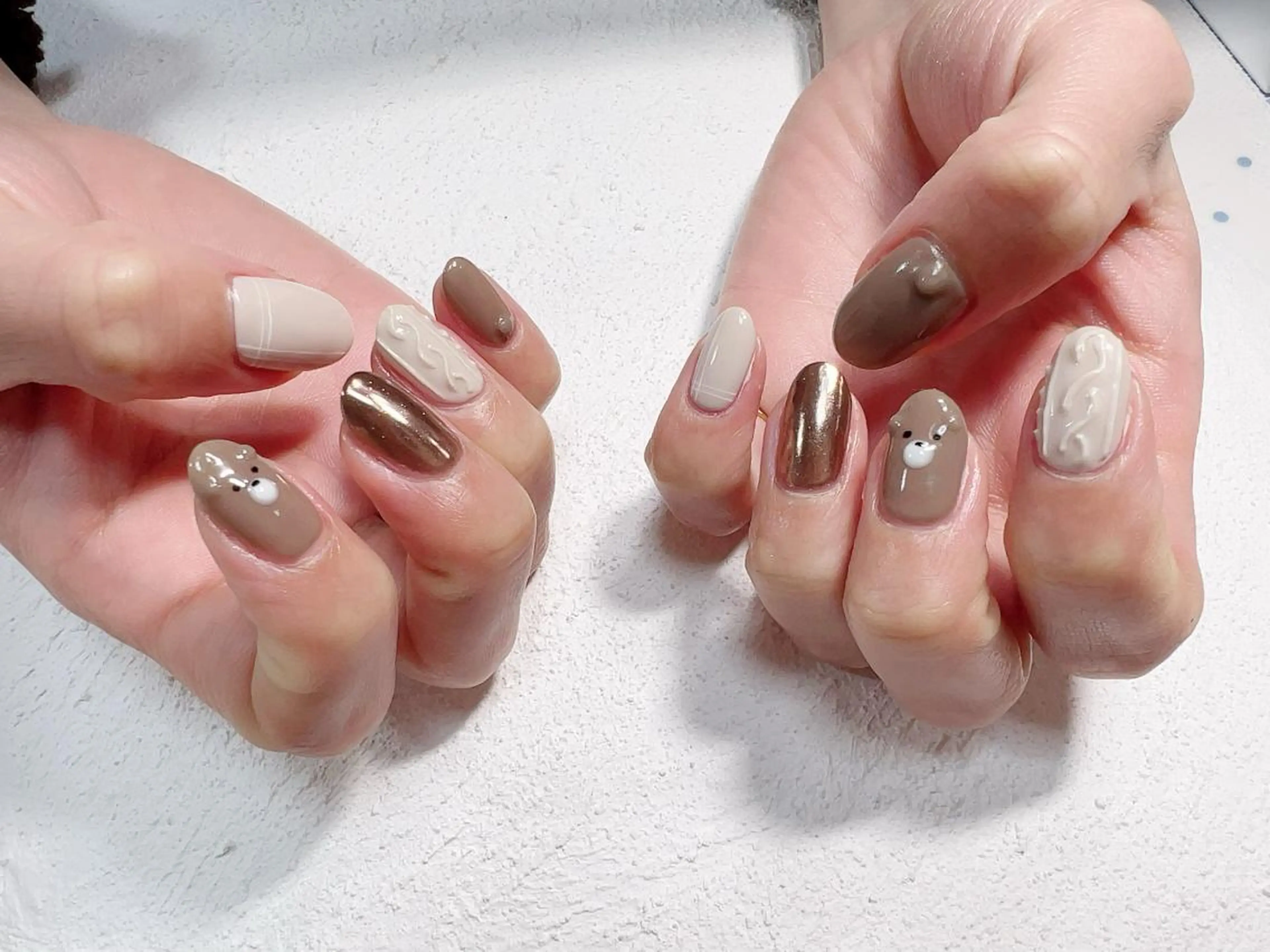 ネイル ミラーネイル Regaro i.sのネイルデザイン