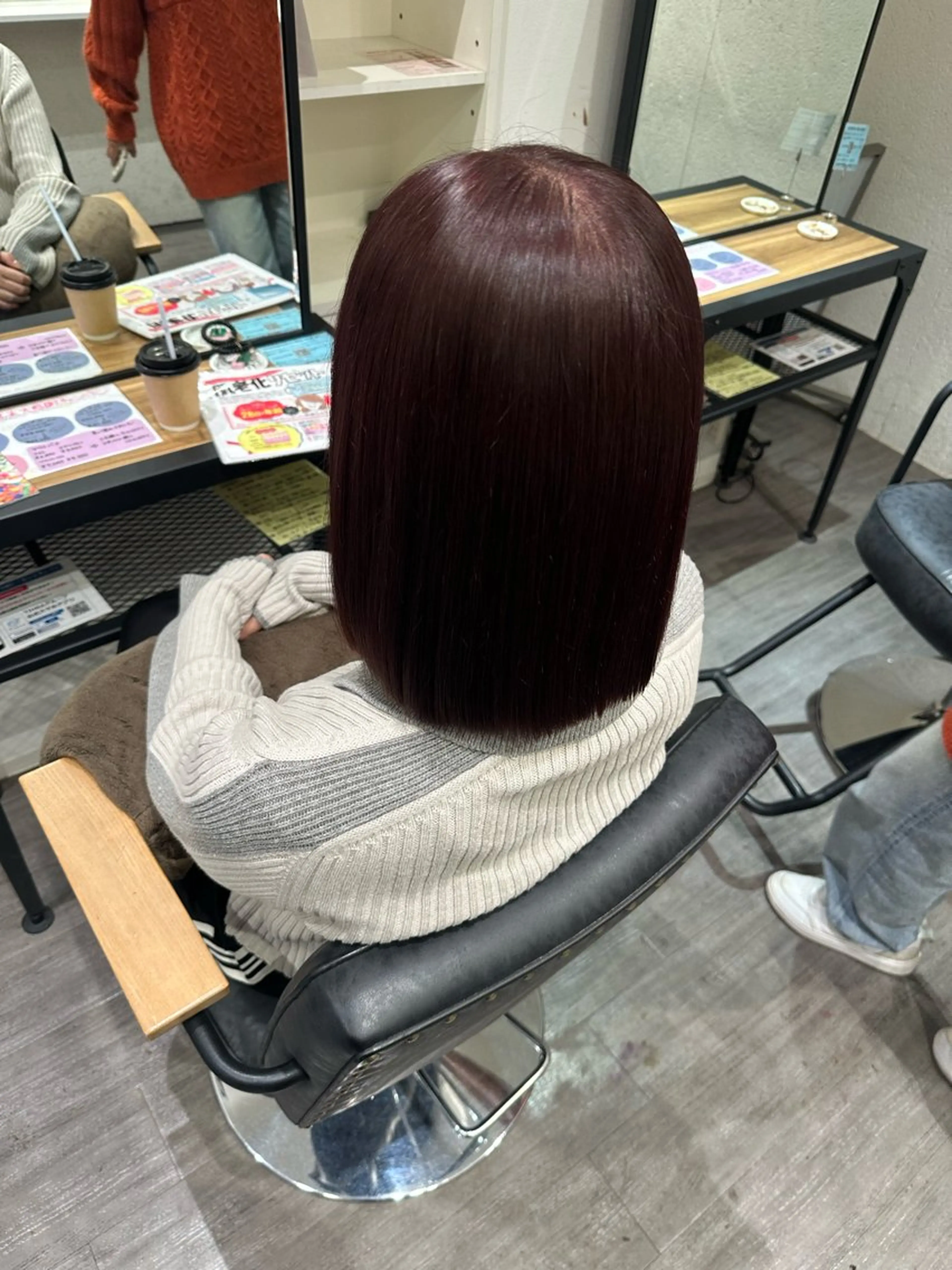 ミディアム カラー ラベンダーカラー ピンクカラー ピンクラベンダー カット ヘアカラー トリートメント 艶髪レイヤー上田 紗也🇰🇷💗のヘアスタイル