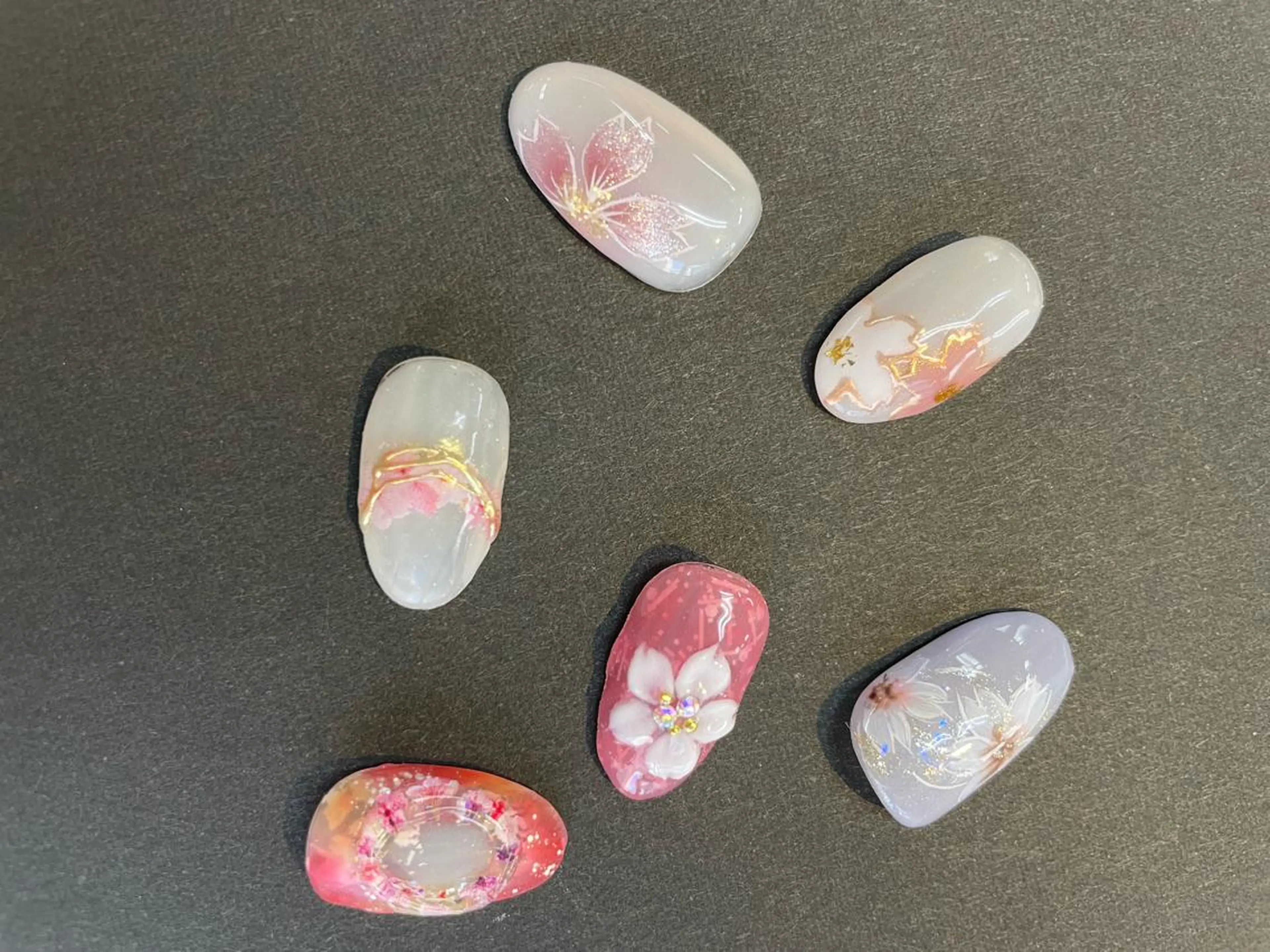 ネイル 春ネイル ハンドネイル ハンドケア FASTNAIL PLUS 新宿店のネイルデザイン