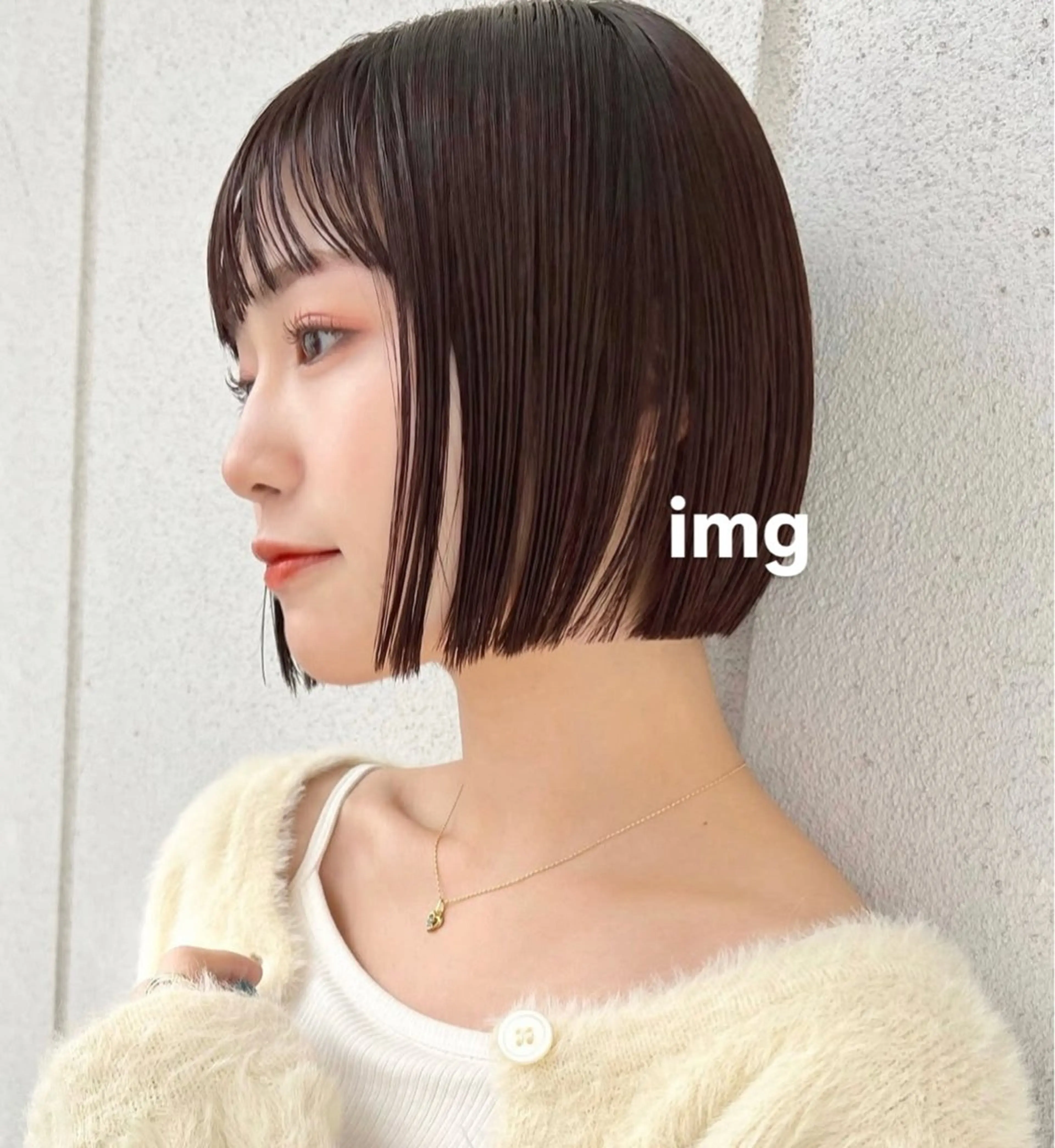 【検定モデル募集】カラーのみ⚠️表示写真より長い方。リタッチ2センチ以上。毛先14Lv以上の方。補足説明をお読みくださいの写真