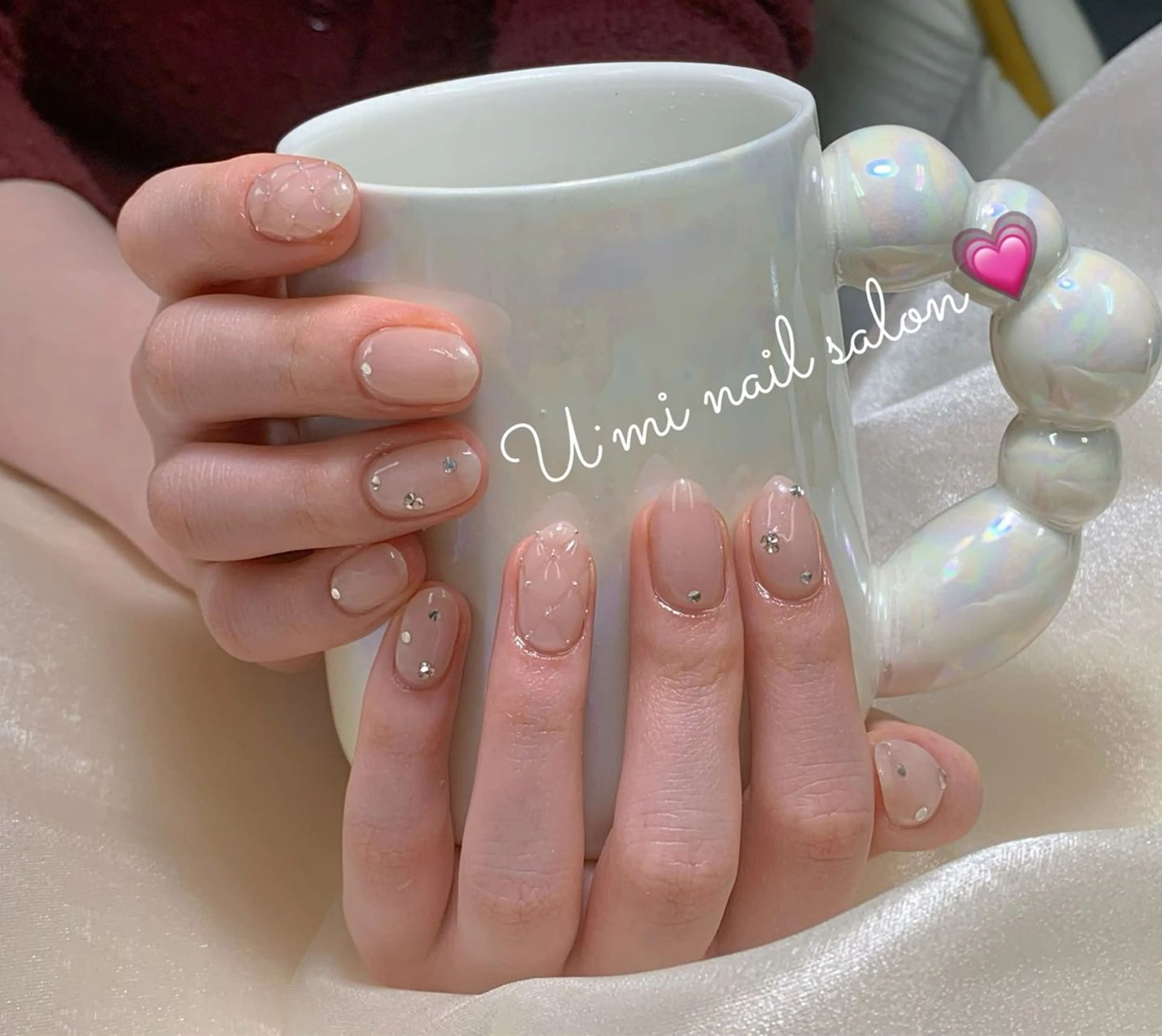 ネイル 持ち込み ハンドネイル Ｕ·Mi nail salon所属・u・mi  上野御徒町パラジェルのネイルデザイン