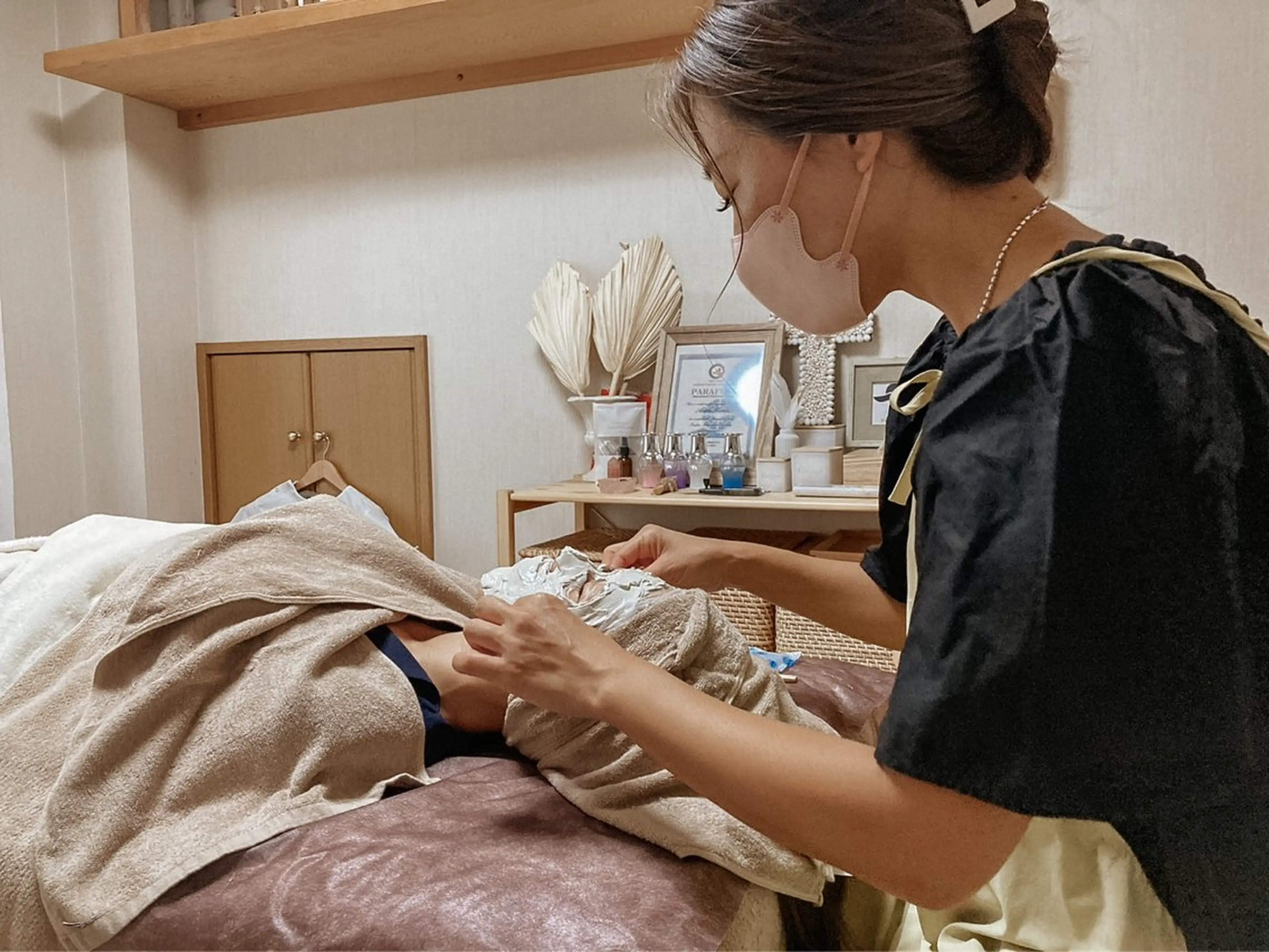 初回割引 マツヤニホットセラピーの写真