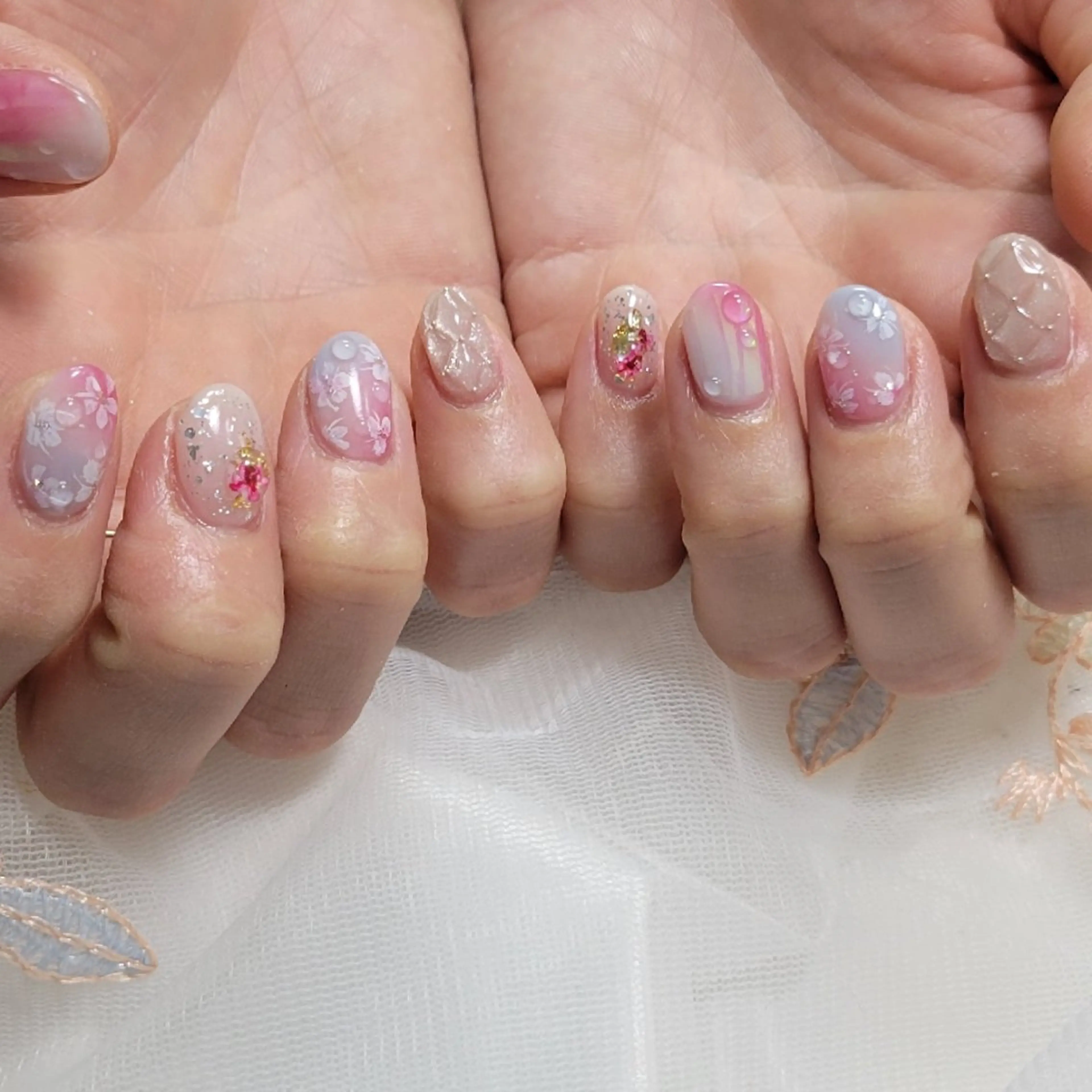 ネイル ハンドネイル ネイルサロンほっこり kanaのネイルデザイン