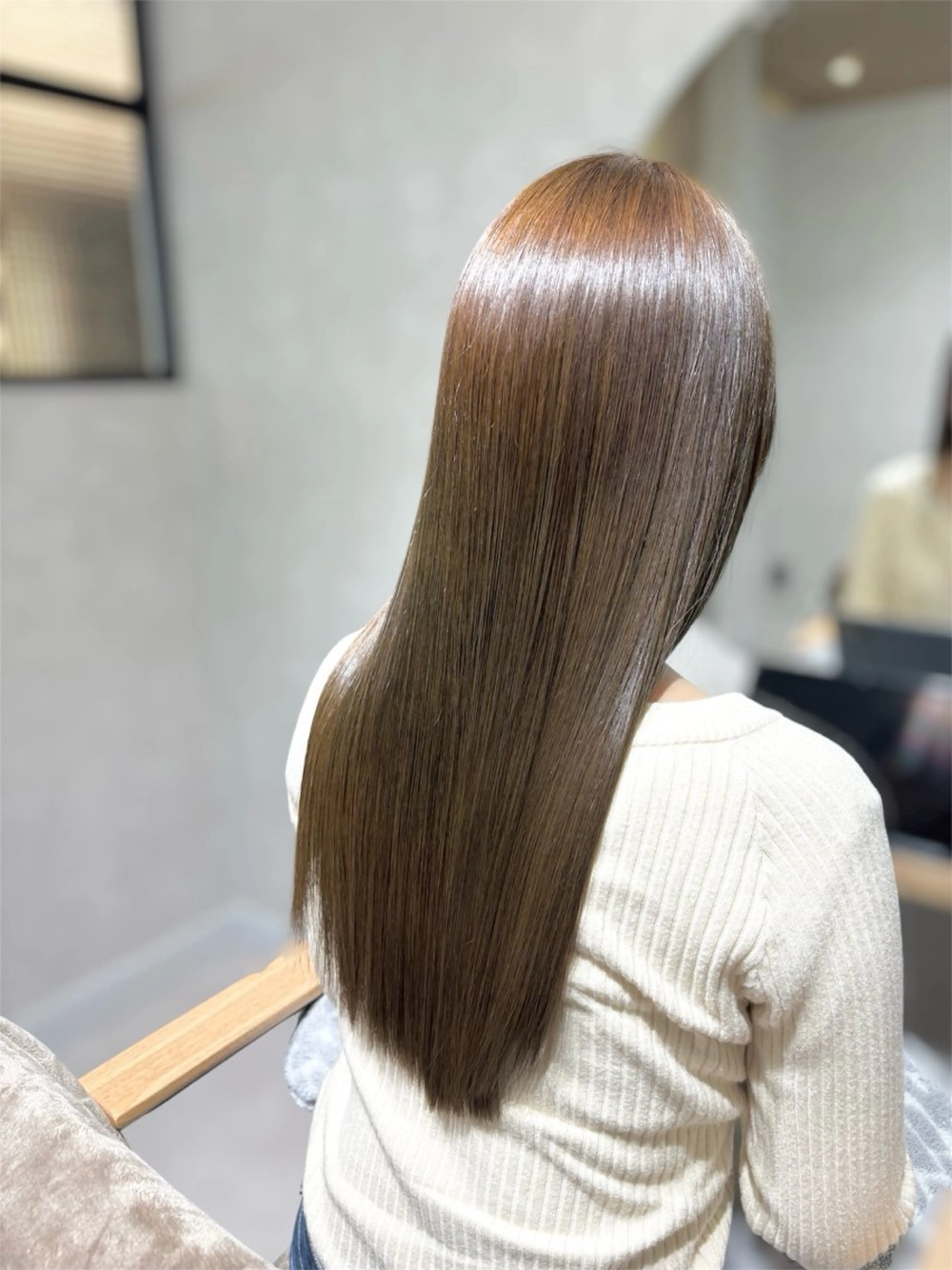 ロング 縮毛矯正 ✨NEW OPEN/ 美髪矯正/山田千里✨のヘアスタイル