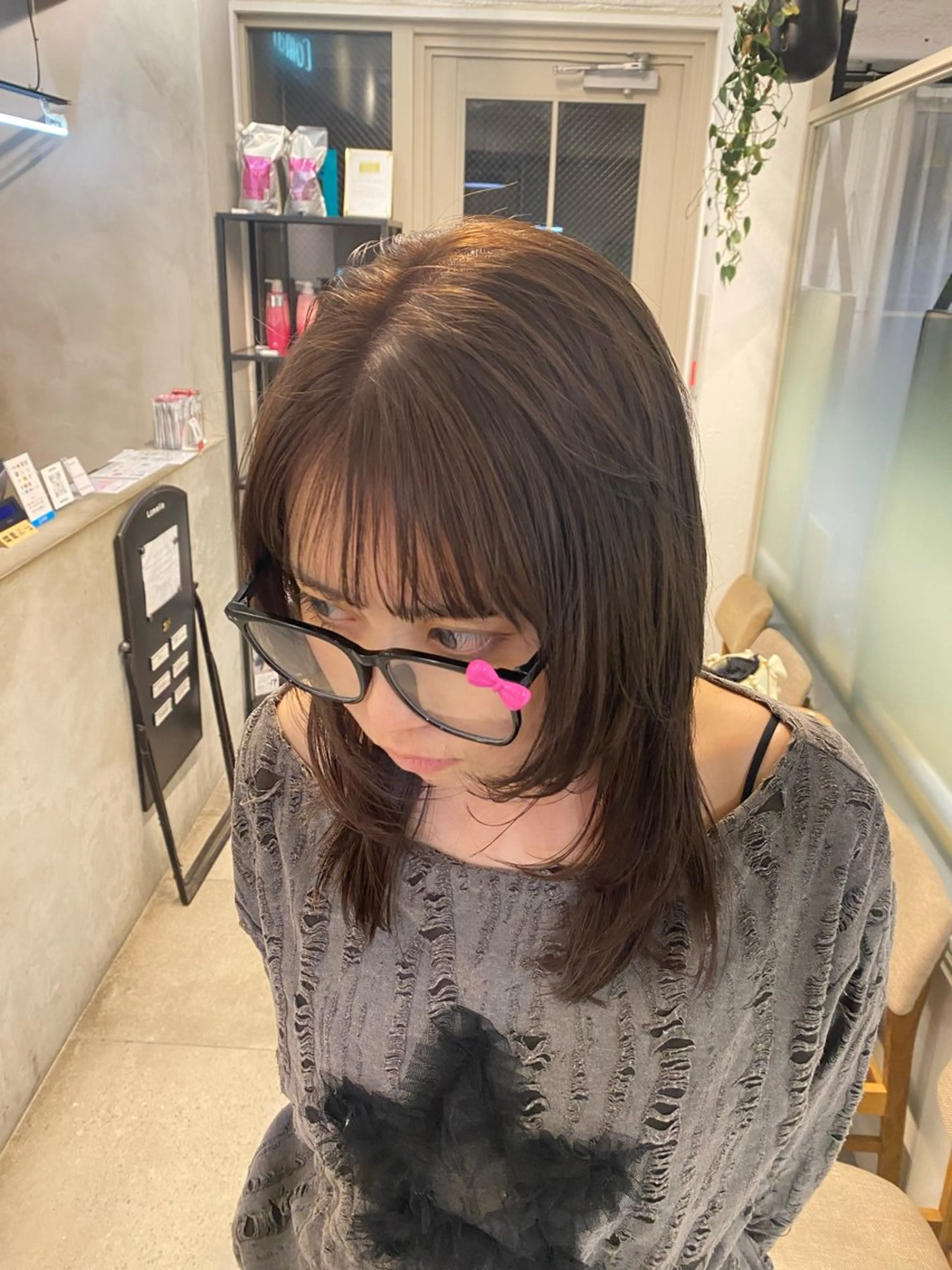 カラー ブラウンカラー ヘアカラー トリートメント Lomalia／ yuzuki🤎ᐩᕀのヘアスタイル