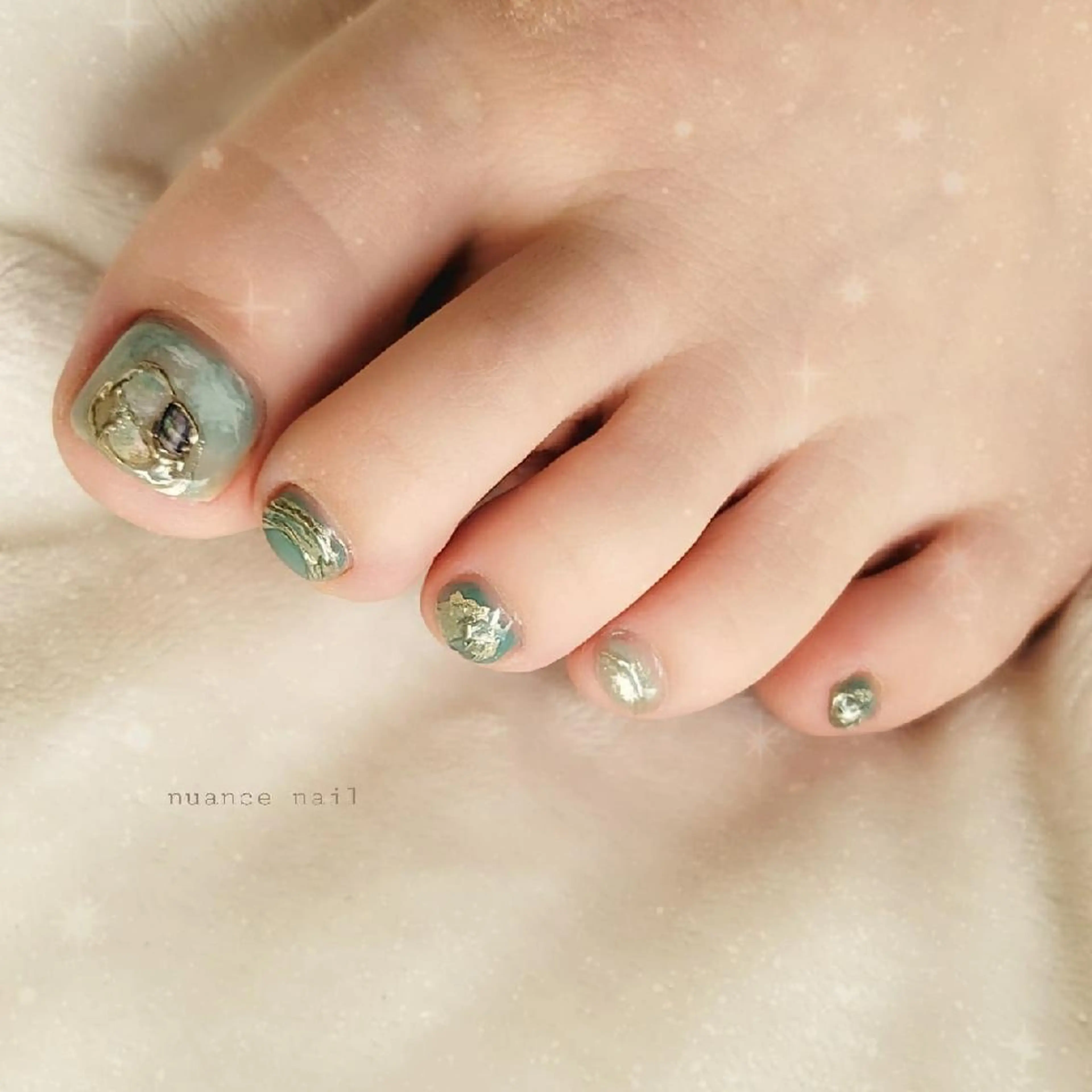 ハンド＆フット それぞれアート2本込み オフ込みの写真