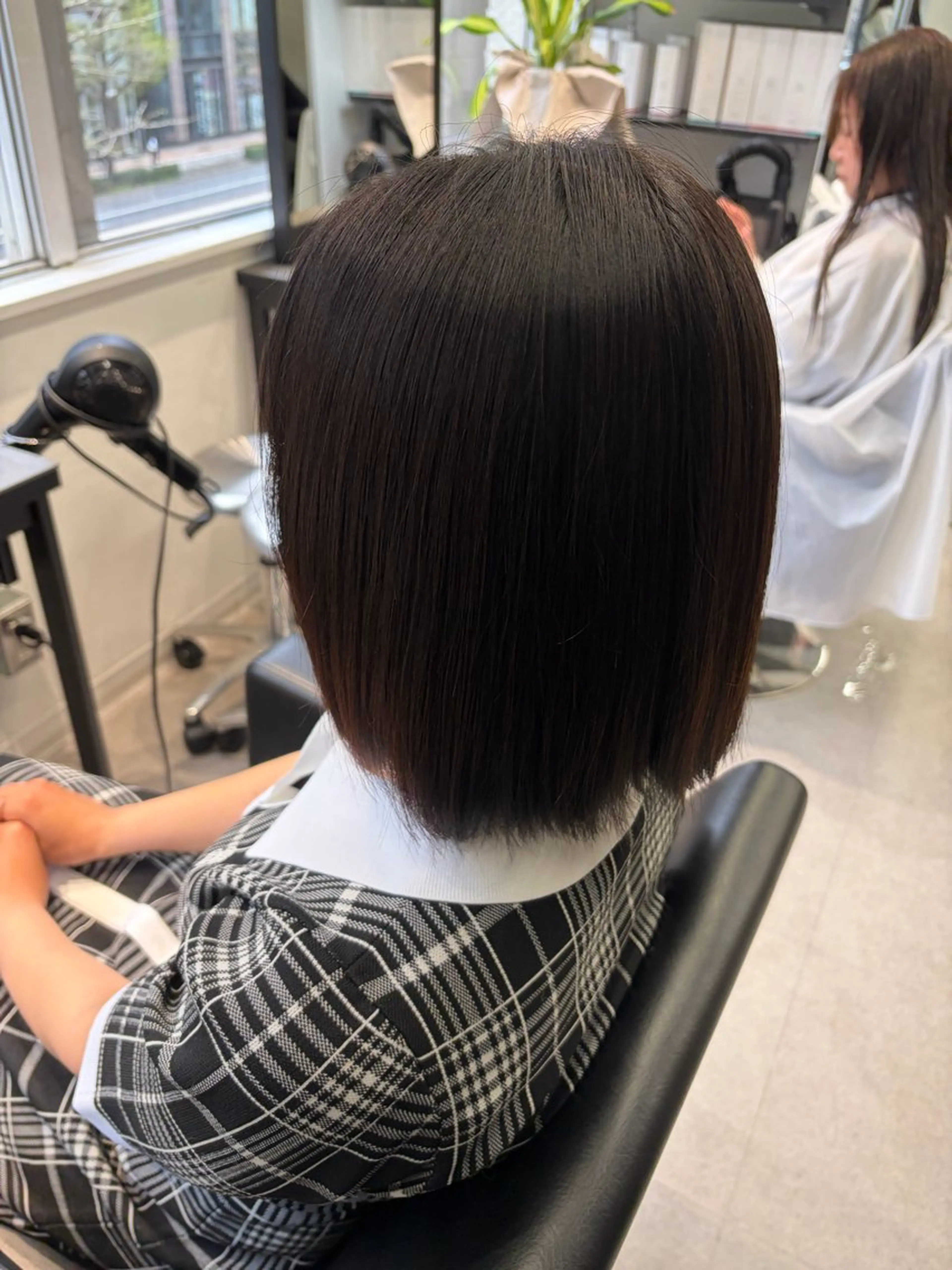 ミディアム 縮毛矯正 トリートメント SOZO Hair Make GINZA所属・👑艶髪/ブリーチ/ 縮毛矯正/パーマ👑のヘアスタイル