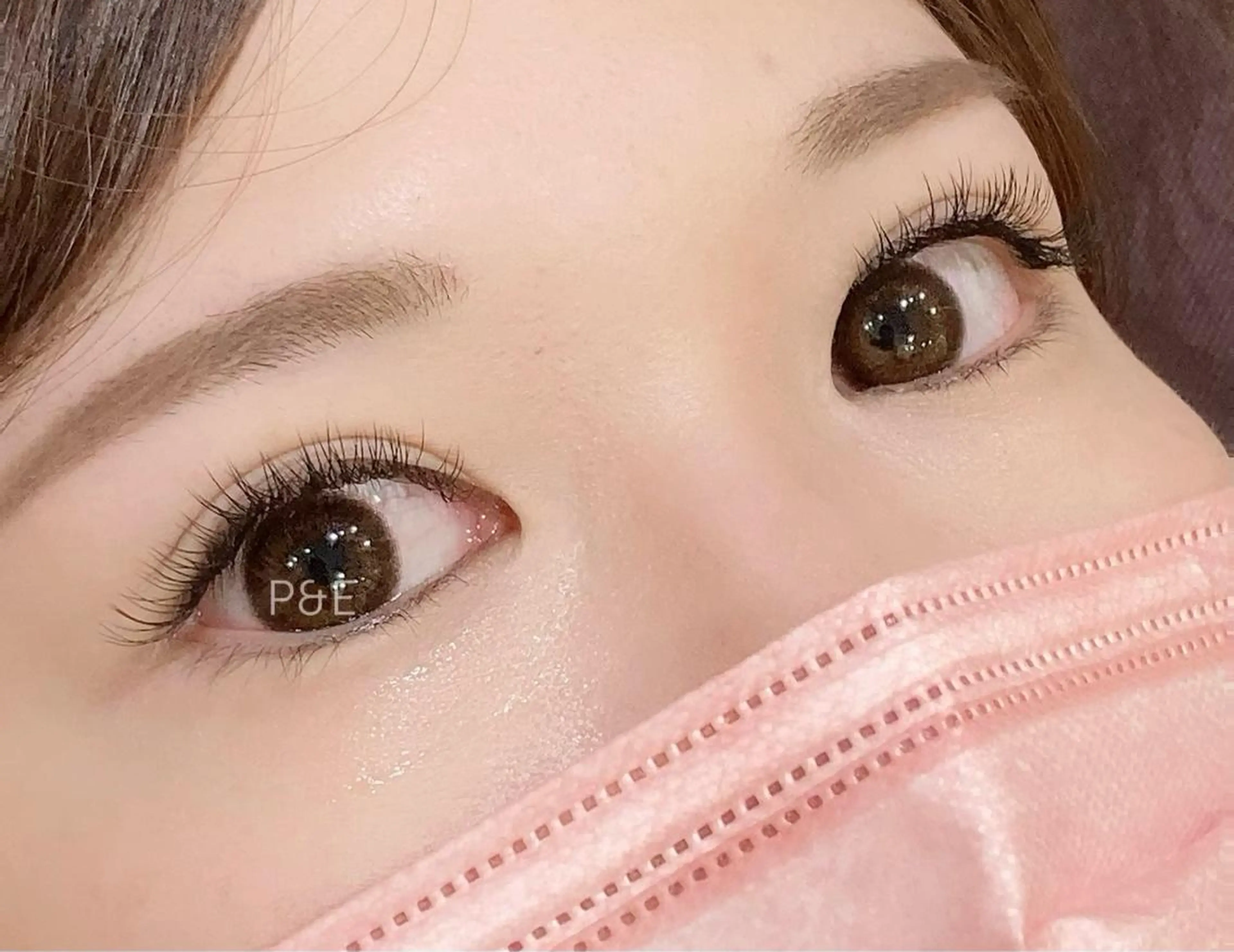 マツエク・マツパ Cカール フラットラッシュ P&Eまつげ専門 ★駅前店のマツエク・マツパデザイン