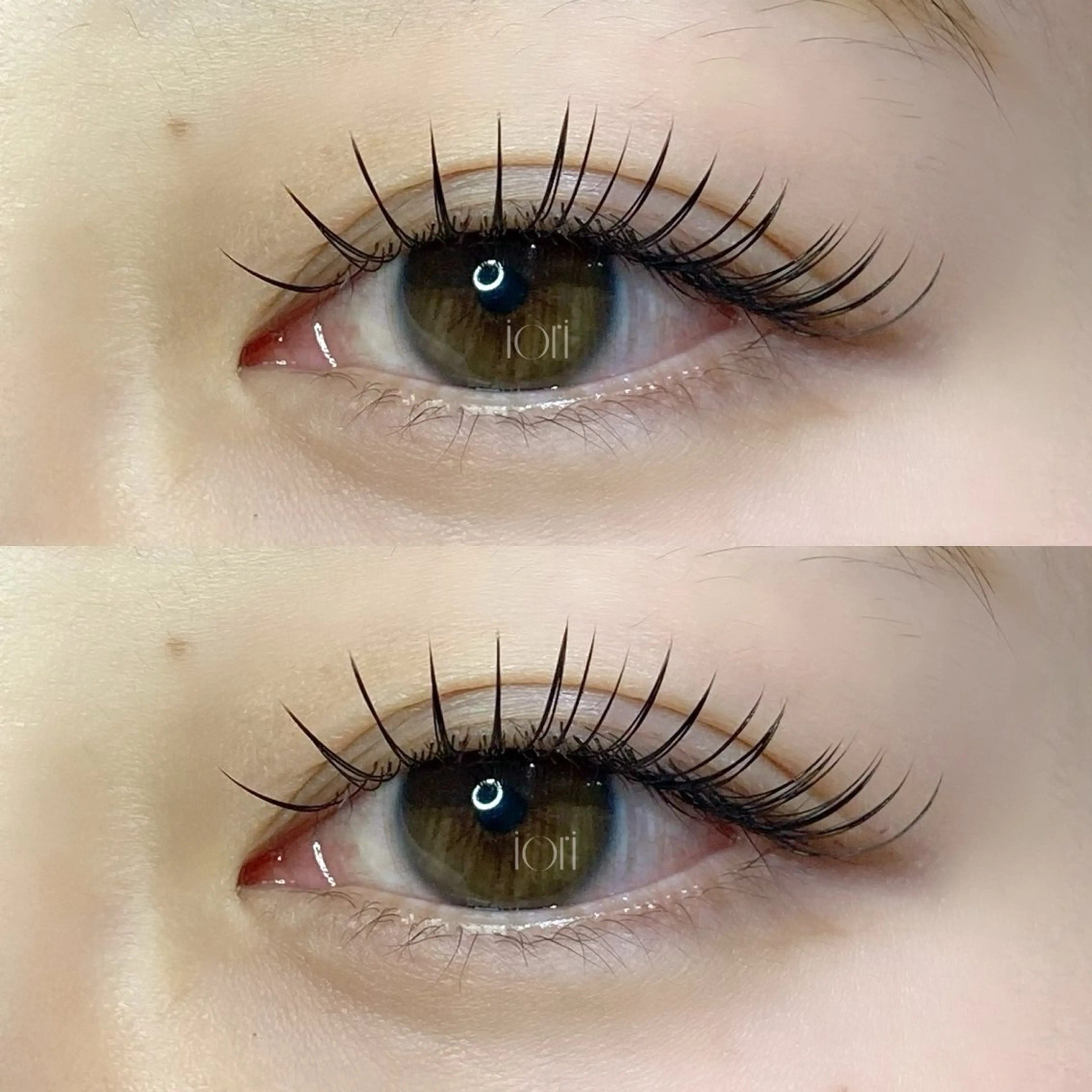 マツエク・マツパ フラットラッシュ lash lift／ LED 🪷ioriのマツエク・マツパデザイン