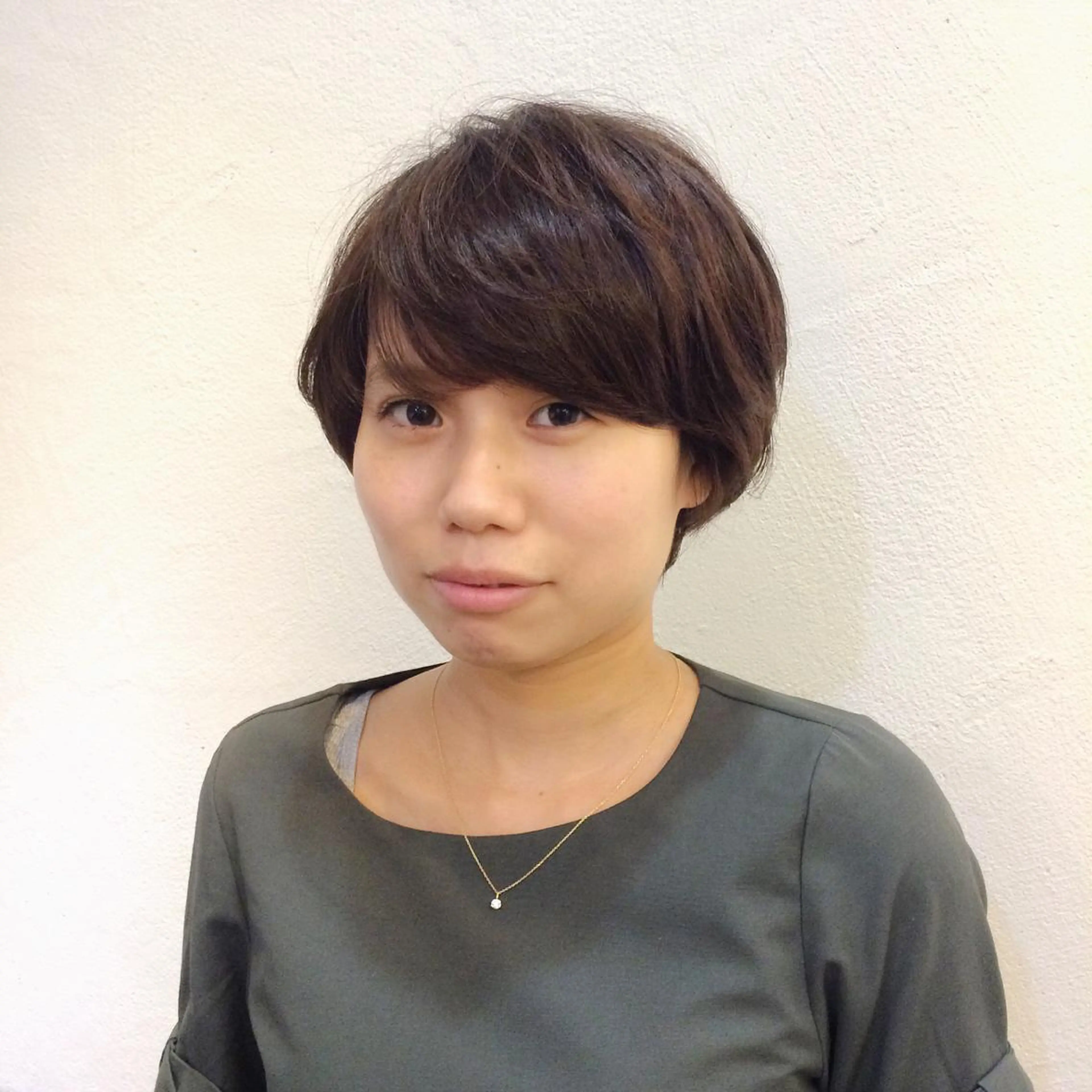 ショート カラー パーマ 脱白髪染め特化GBG 自由が丘所属・【白髪ぼかし 専門GBG】自由が丘のヘアスタイル