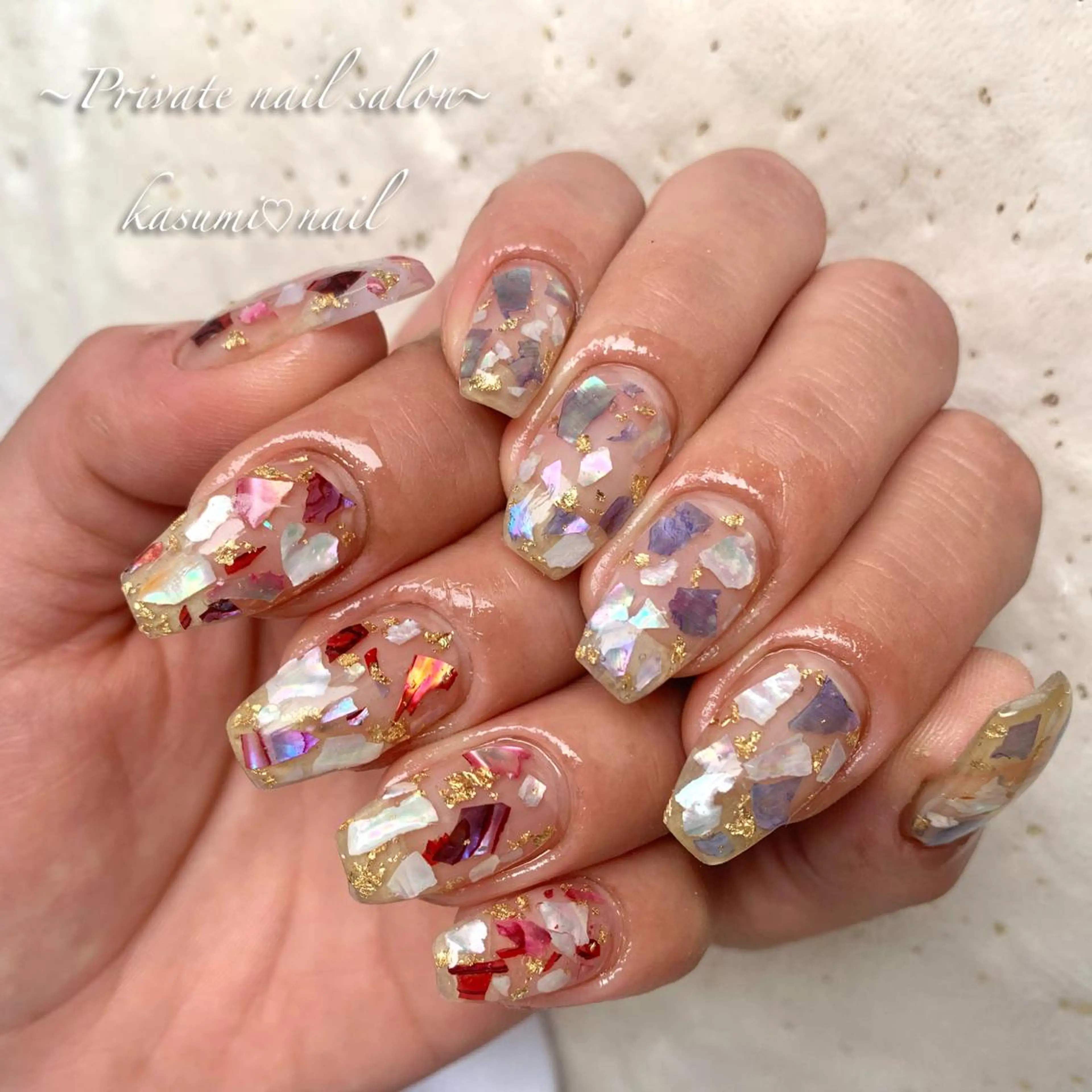 ネイル ニュアンスネイル 春ネイル KASUMI♡ Nailのネイルデザイン