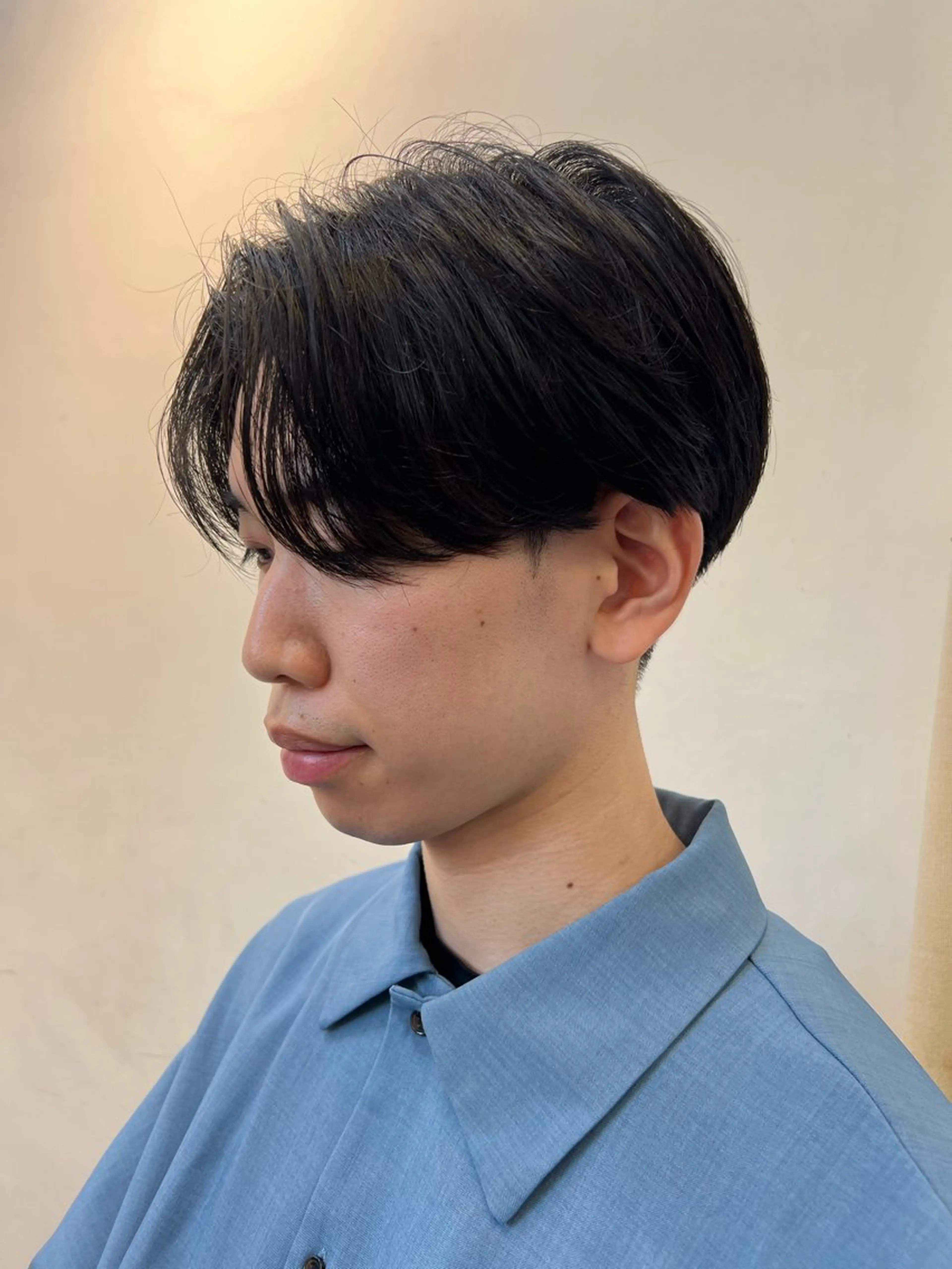 メンズ センターパート 吉川 陽菜のヘアスタイル