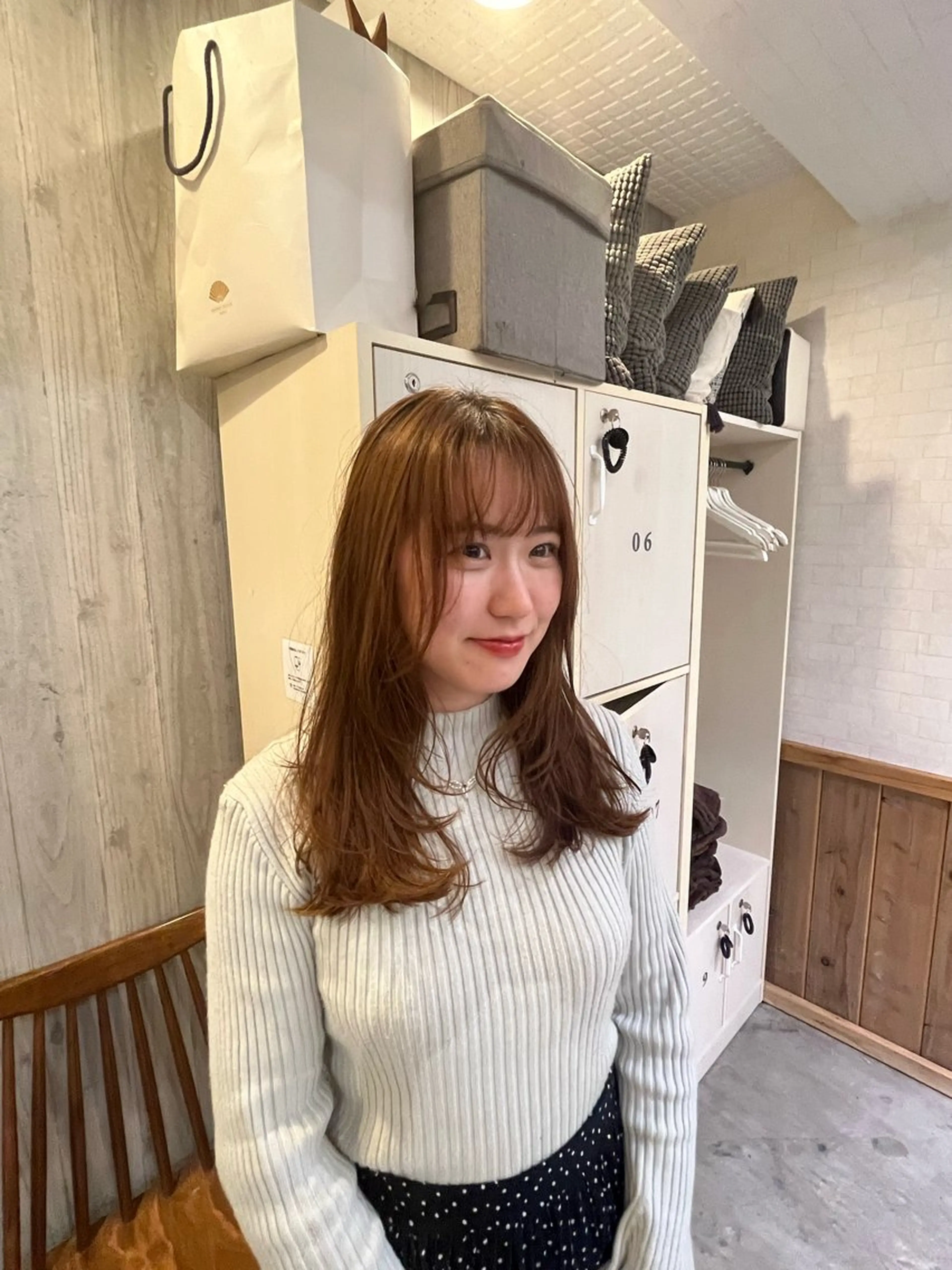 ロング レイヤーカット カット 阿部 うららのマツエク・マツパデザイン