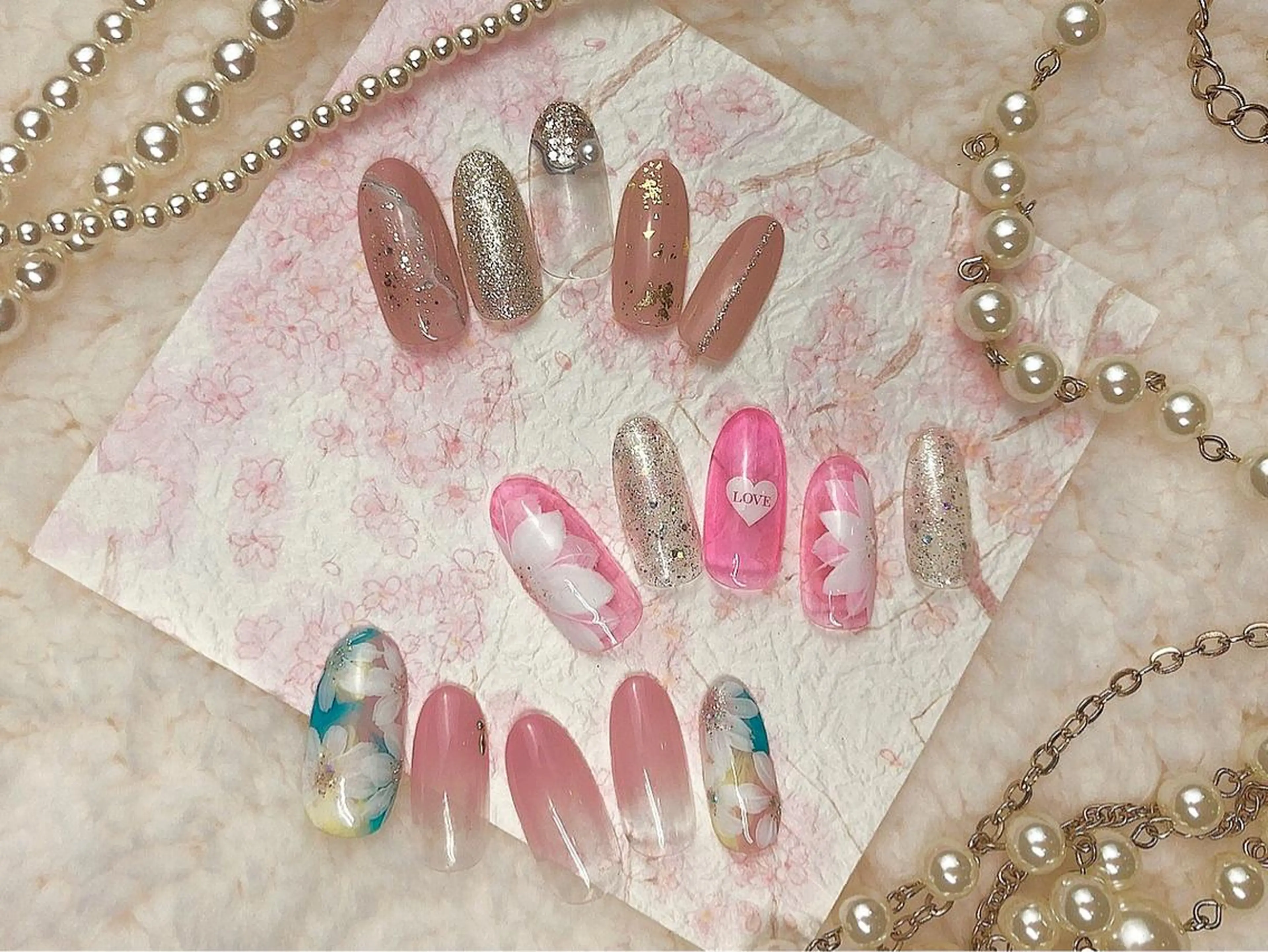 ショート ネイル 🦋Kiyomi. 🦋のネイルデザイン