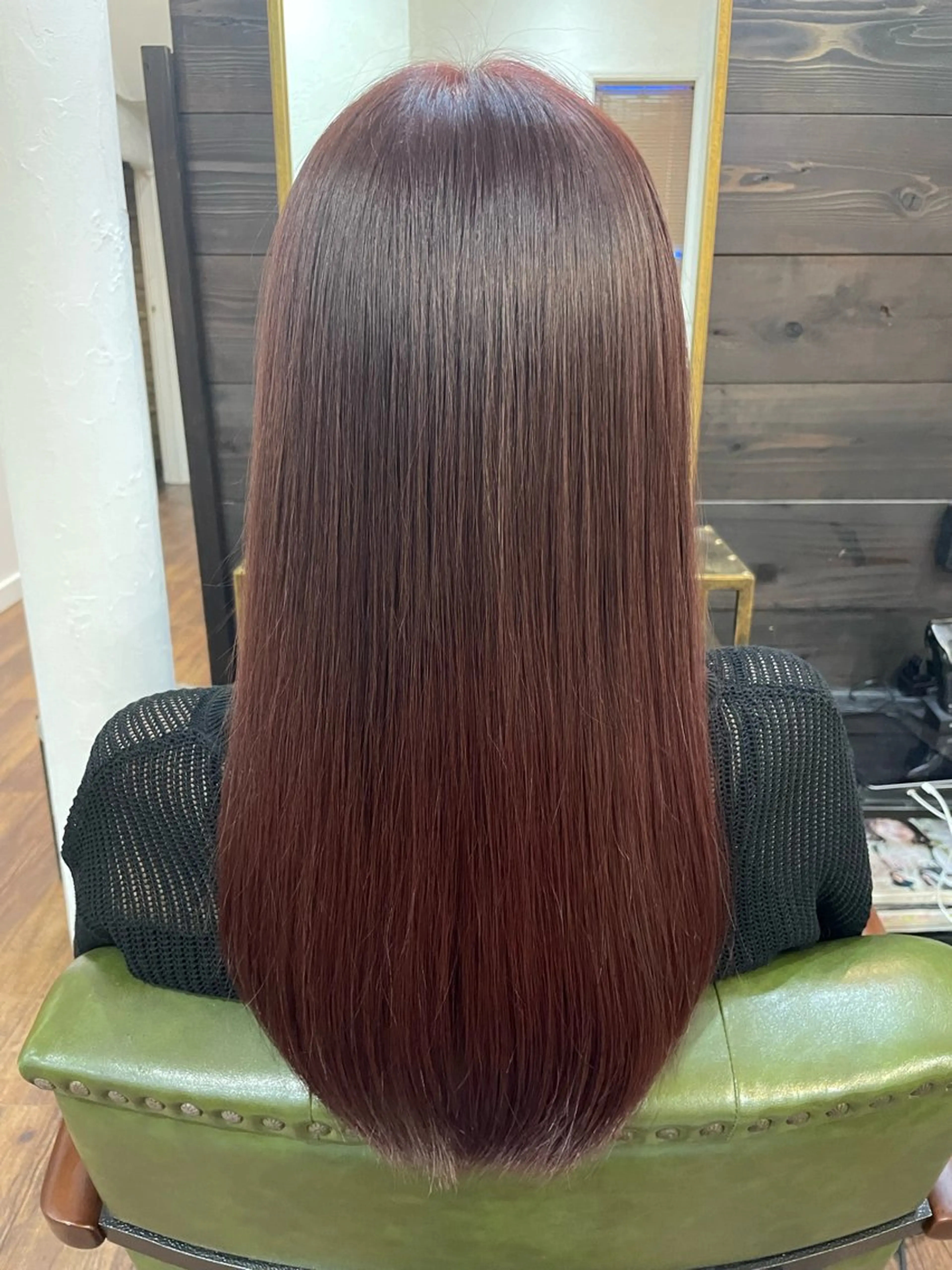 ロング カット ヘアカラー トリートメント REGISTA hair works所属・下林 雅明のヘアスタイル