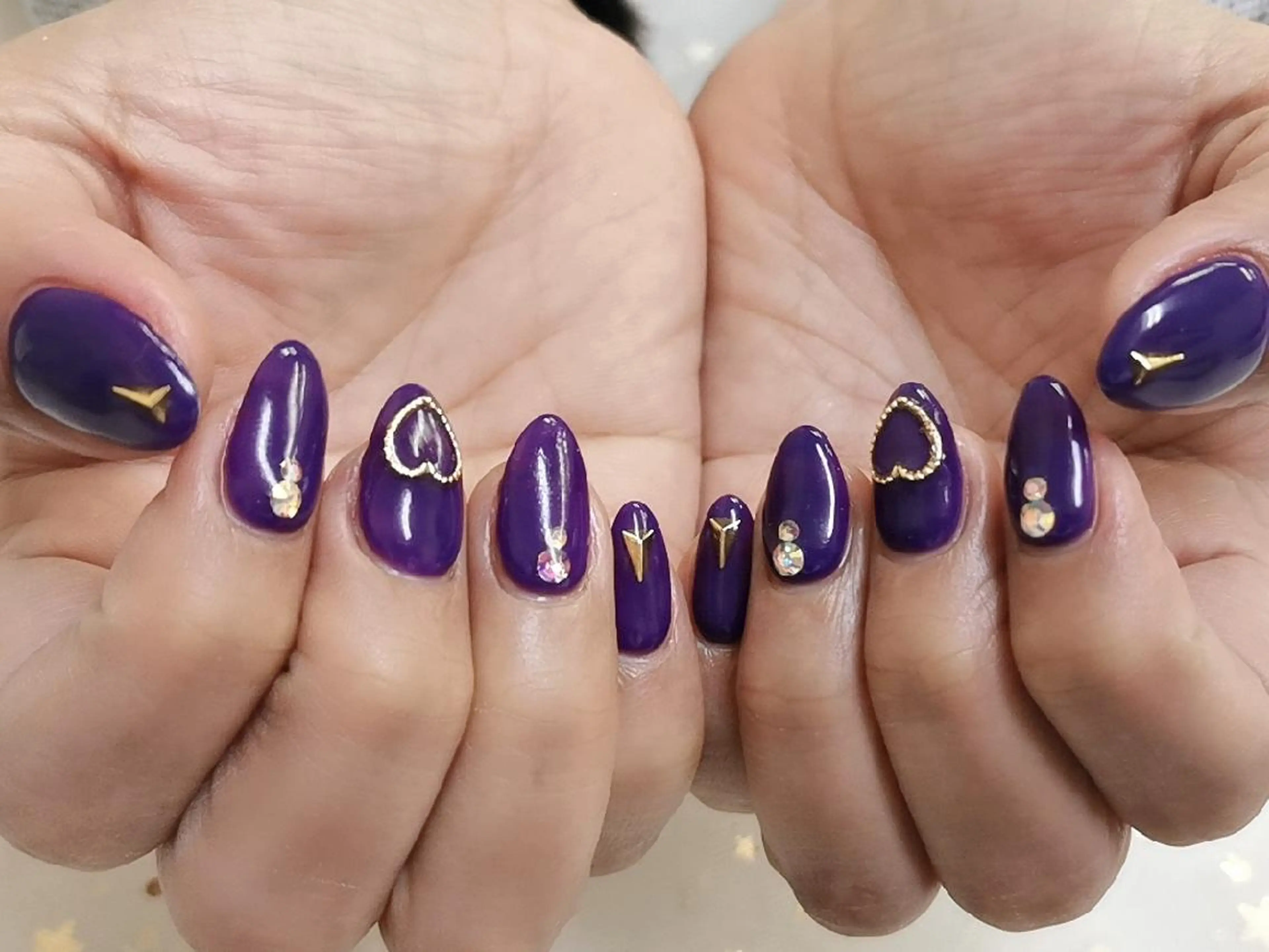 ネイル ハンドネイル 上福岡 らんらんのネイルデザイン