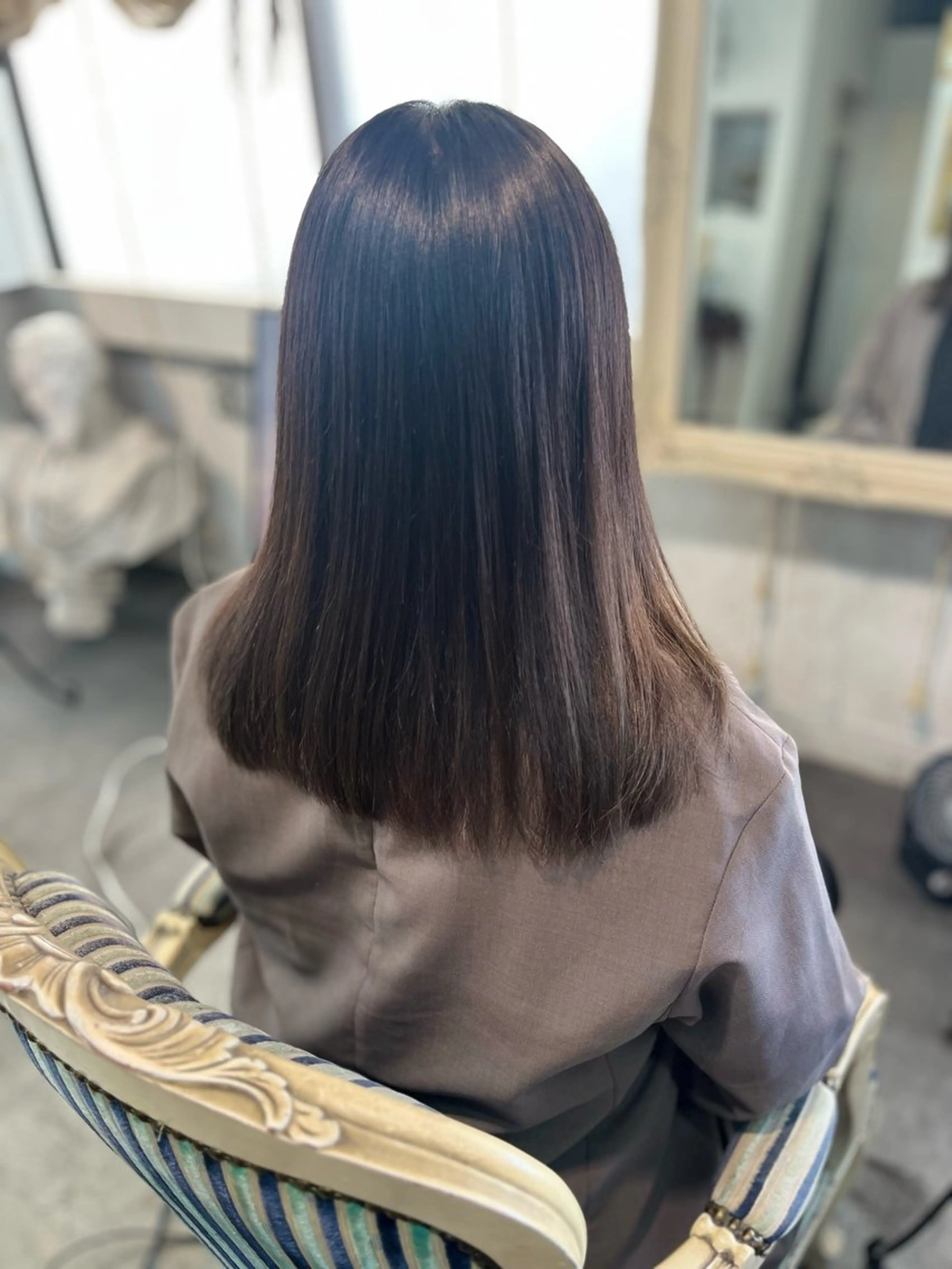 ミディアム カラー カット ヘアカラー Mariana雛/ 西大分/ハイライトのヘアスタイル