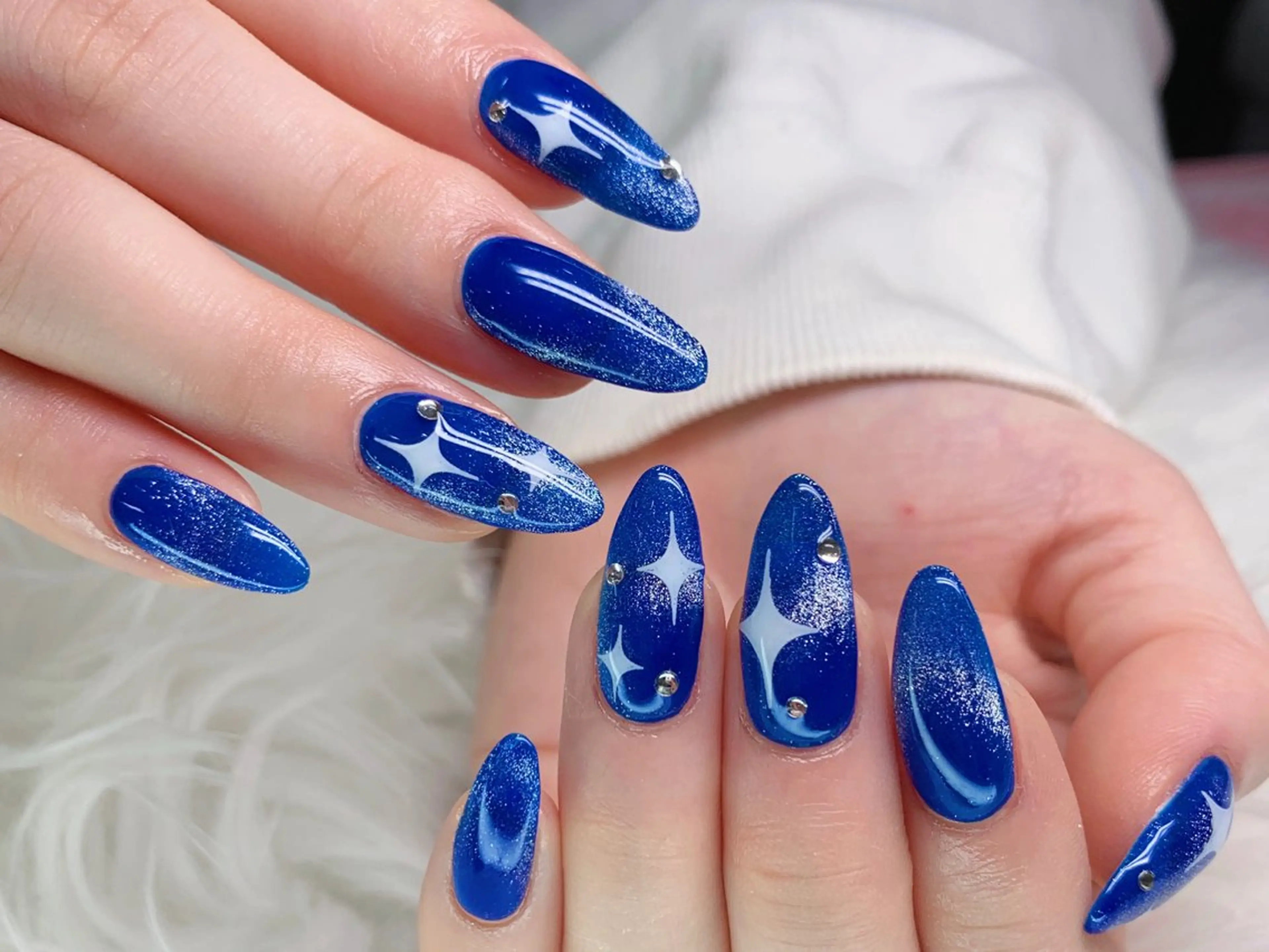 ネイル 韓国ネイル ロングネイル 春ネイル ワンホンネイル 冬ネイル H'ami nail salon所属・ハミネイルサロン ハナのネイルデザイン