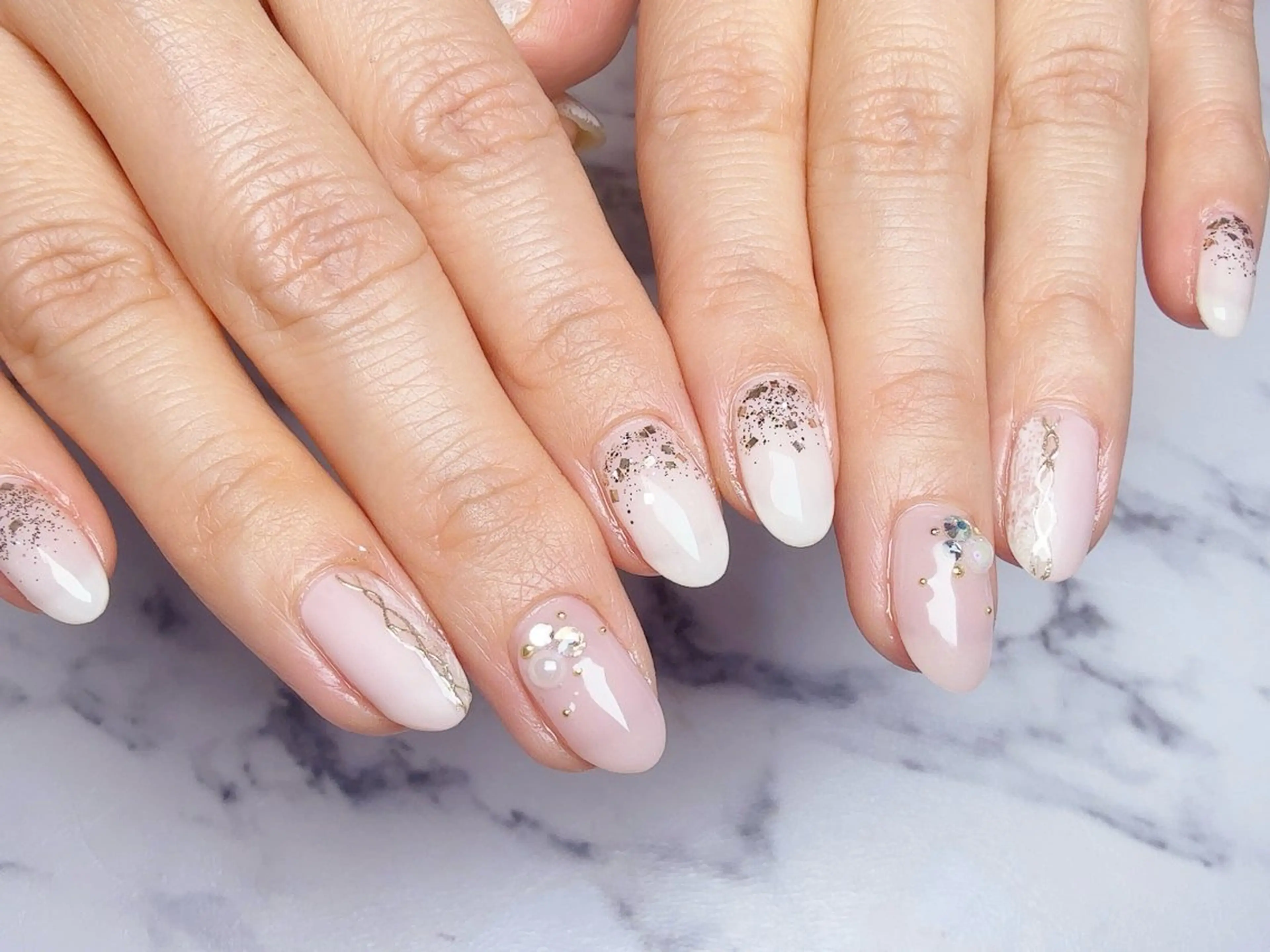 ネイル ハンドネイル nail salon ily 武蔵新城のネイルデザイン