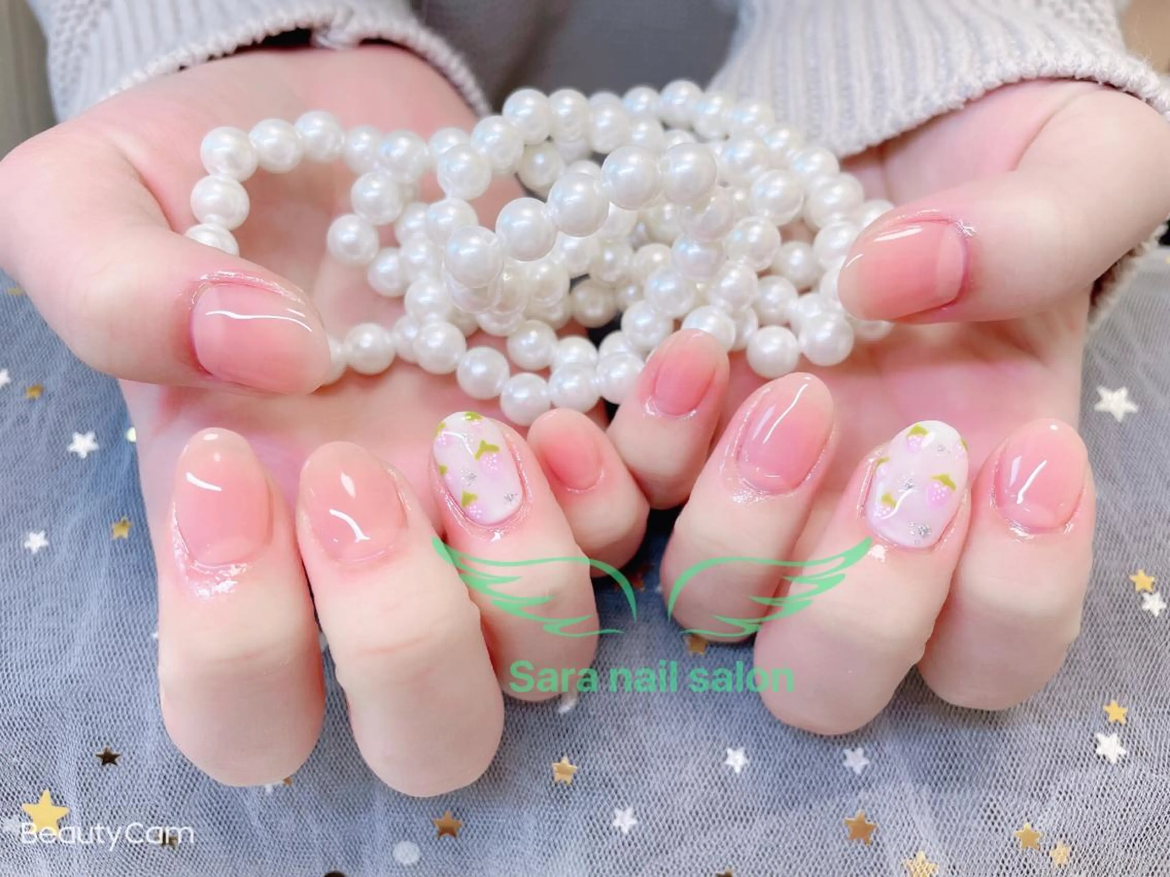 ネイル 春ネイル ハンドネイル ハンドケア 小岩 Saraのネイルデザイン