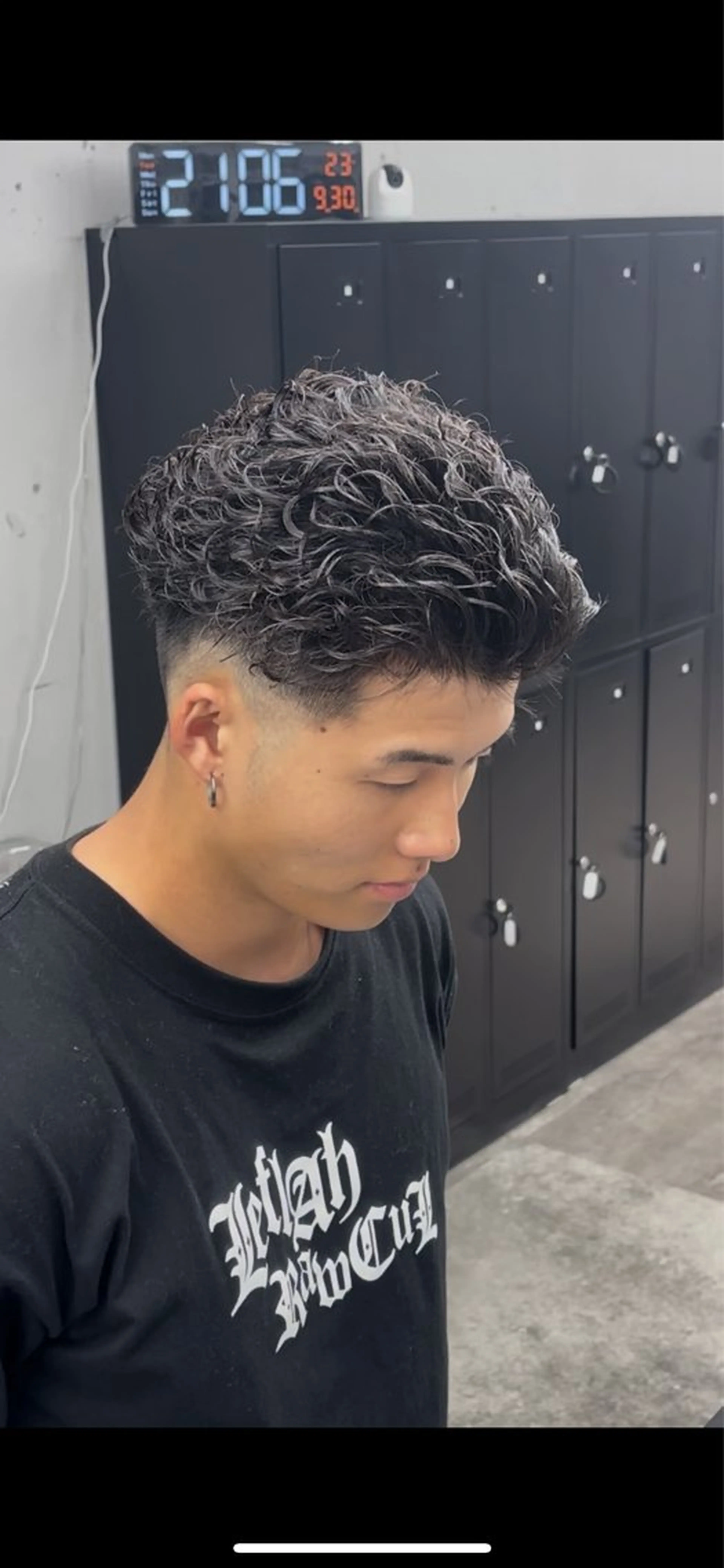 パーマ メンズ カット パーマ ØVARL　Jingumae所属・OVARL/ メンズパーマ/きらりのヘアスタイル