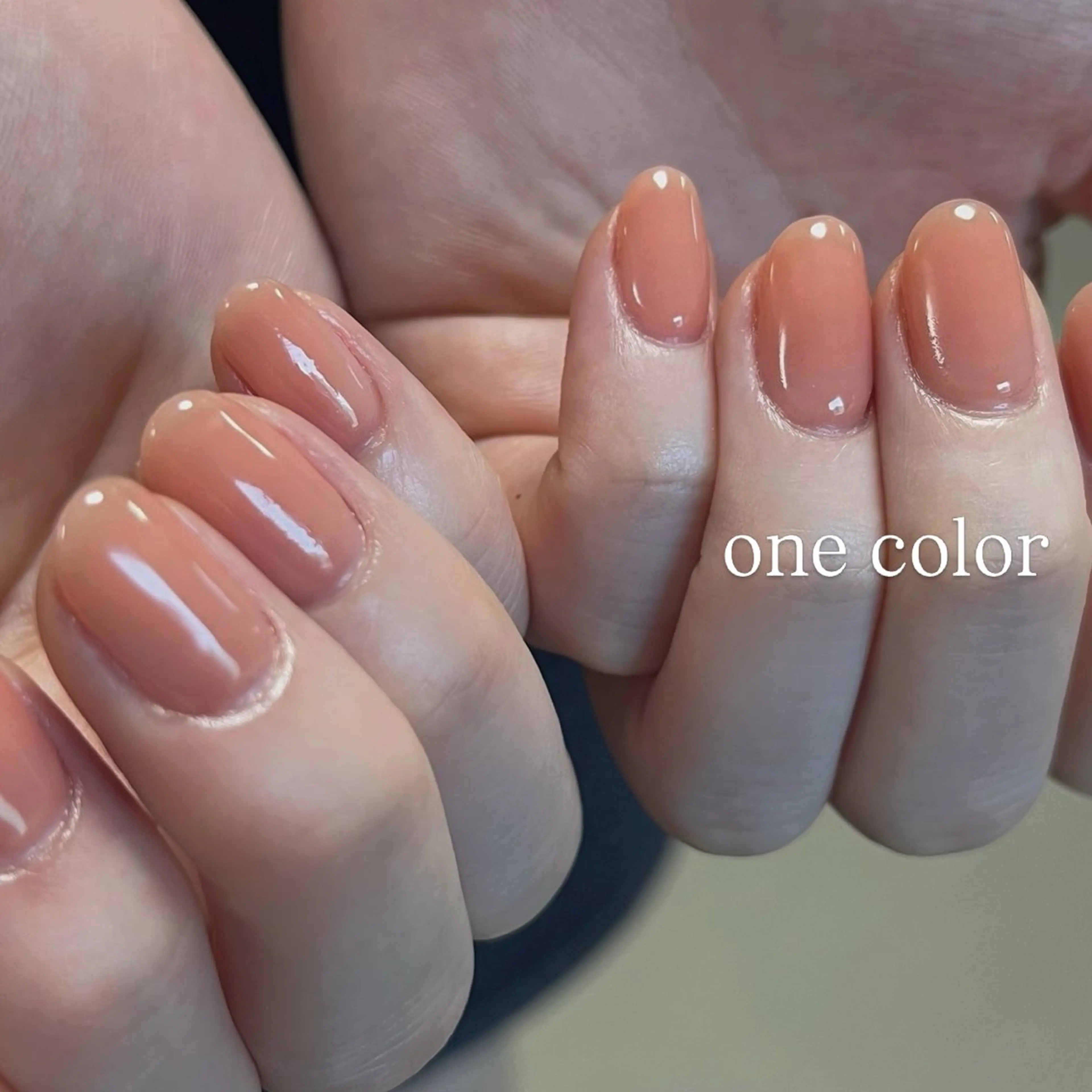 ˗ˏˋミニモ限定☁️ ˎˊ˗ 自爪に優しいフィルイン×上品ワンカラー💅🏻の写真