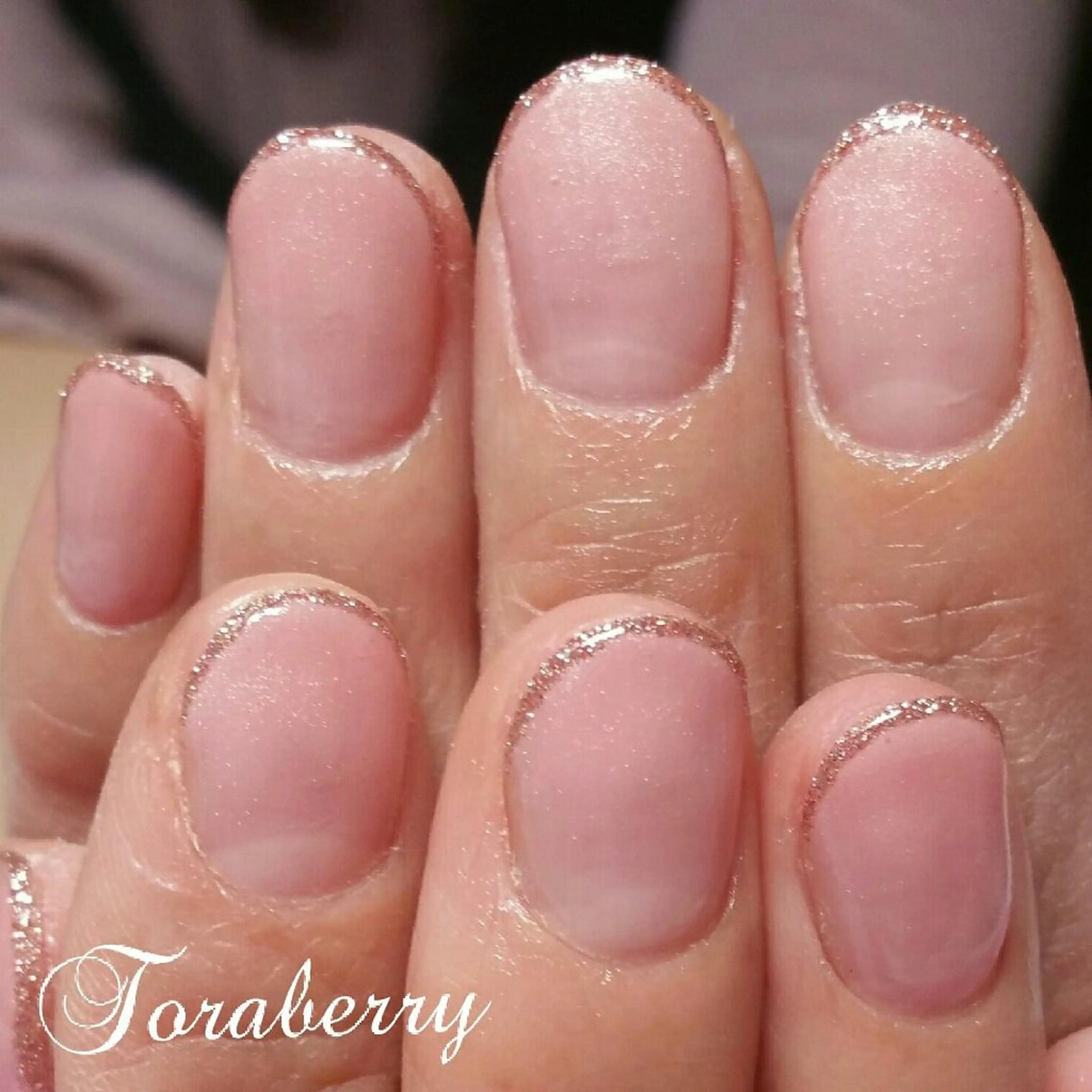 ネイル ラメ(グリッター) ハンドネイル ネイリスト なつみのネイルデザイン