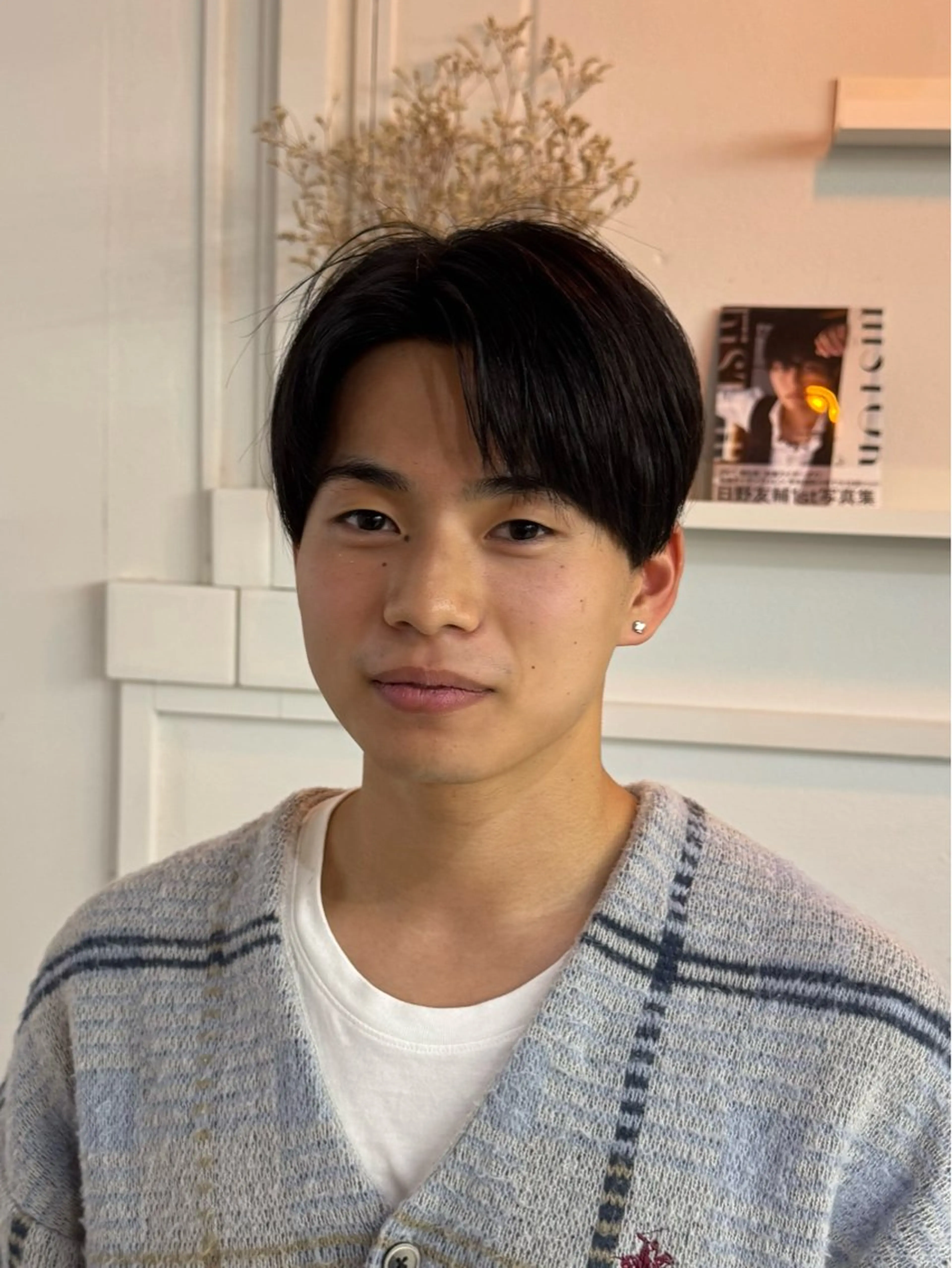 ショート パーマ メンズ 👑マッシュの王👑 メンズカット/ゆうきのヘアスタイル