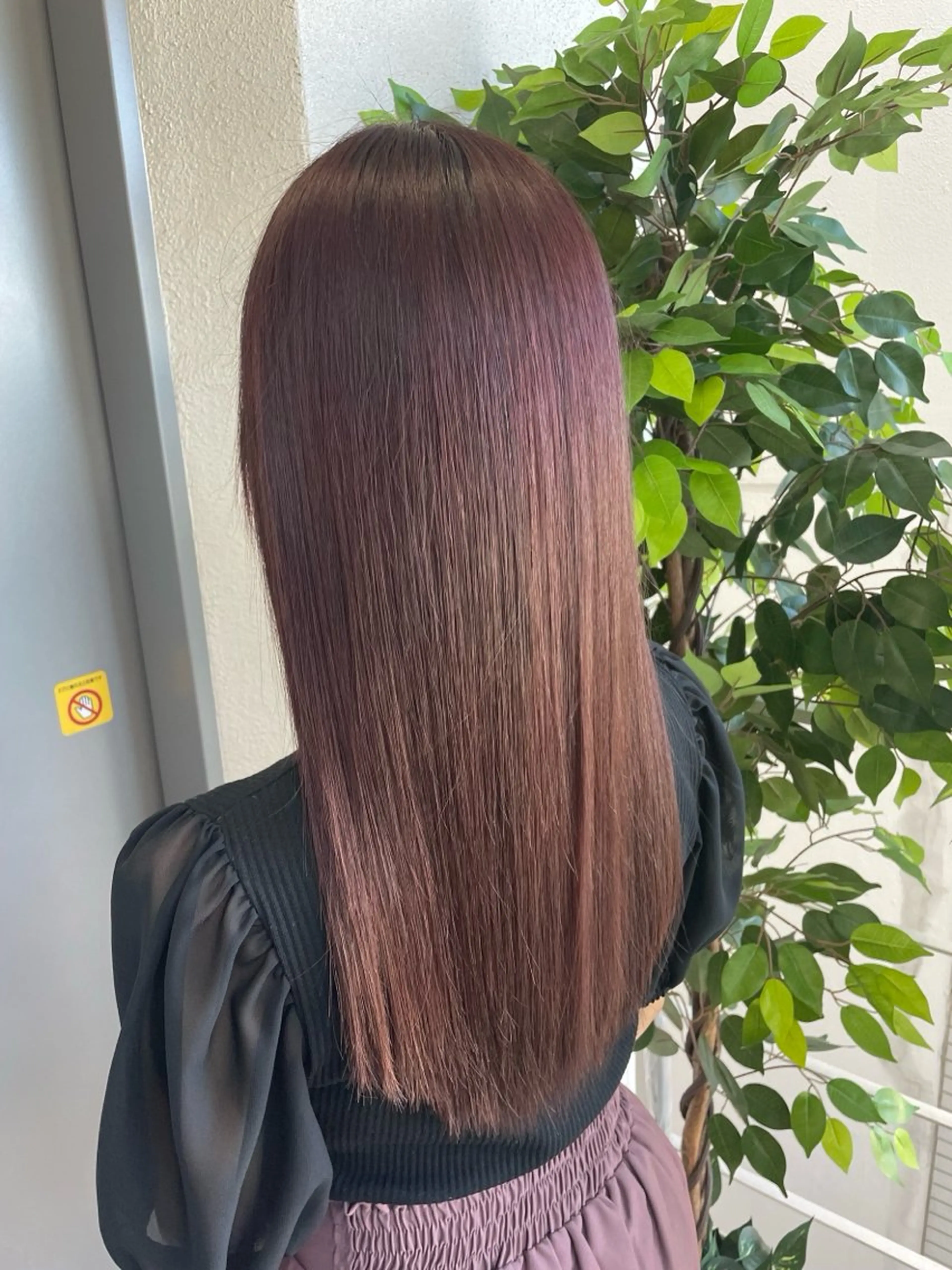 髪質改善inケアカラー(白髪染め可）の写真