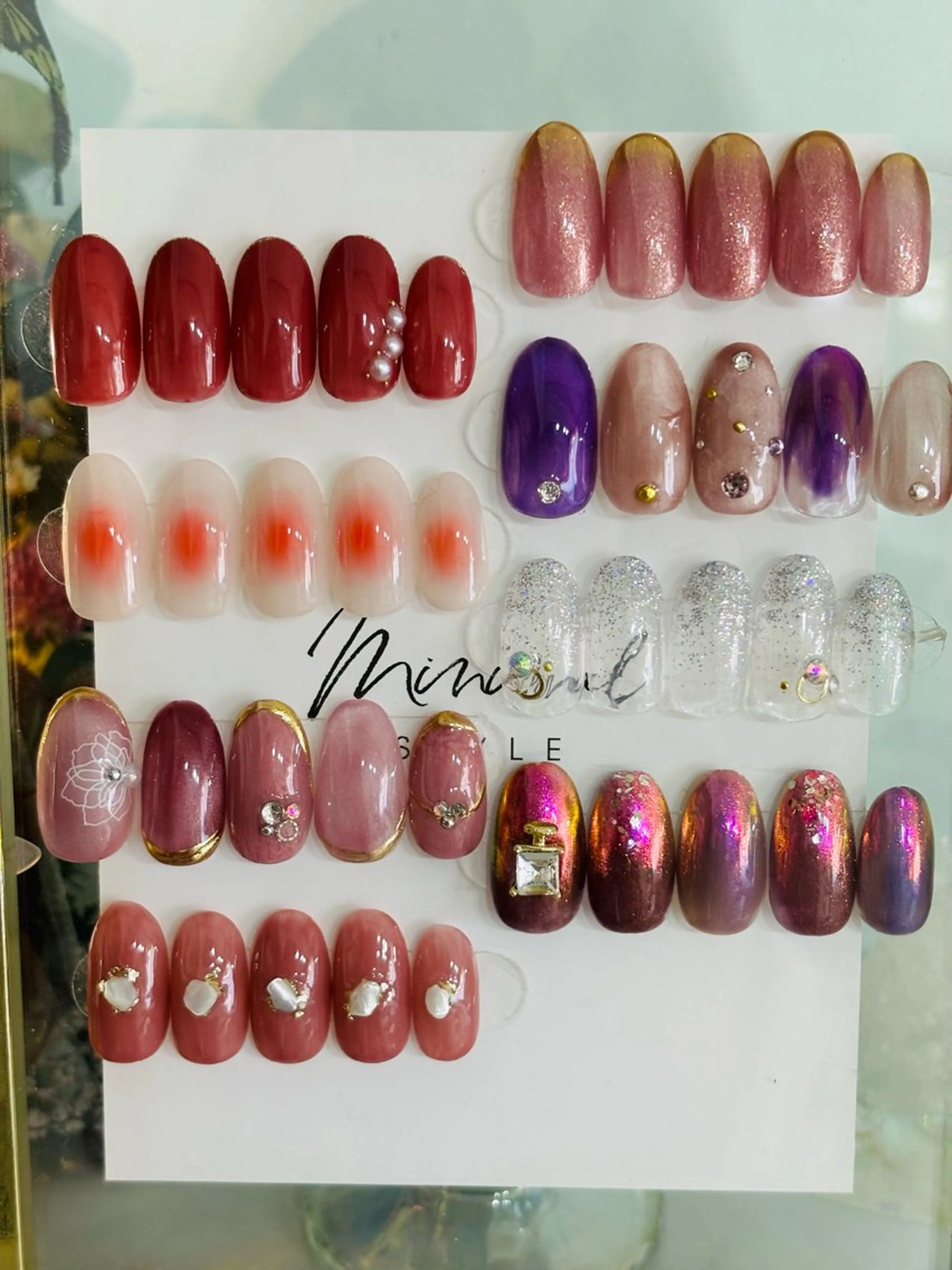 ネイル シンプルネイル Nail&Spa SeaGlass所属・SeaGlass tomoのネイルデザイン